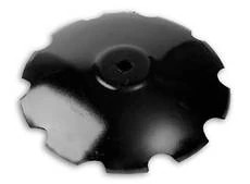 Earth Metal® Disk - Crimp Center - Notched - 20