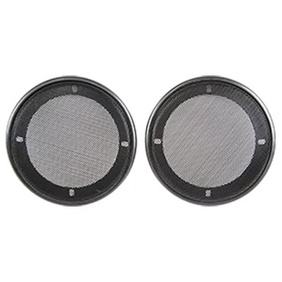 Grille d'enceinte - Ronde - 10 cm - Lot de 2 | CASEIH | FR | FR