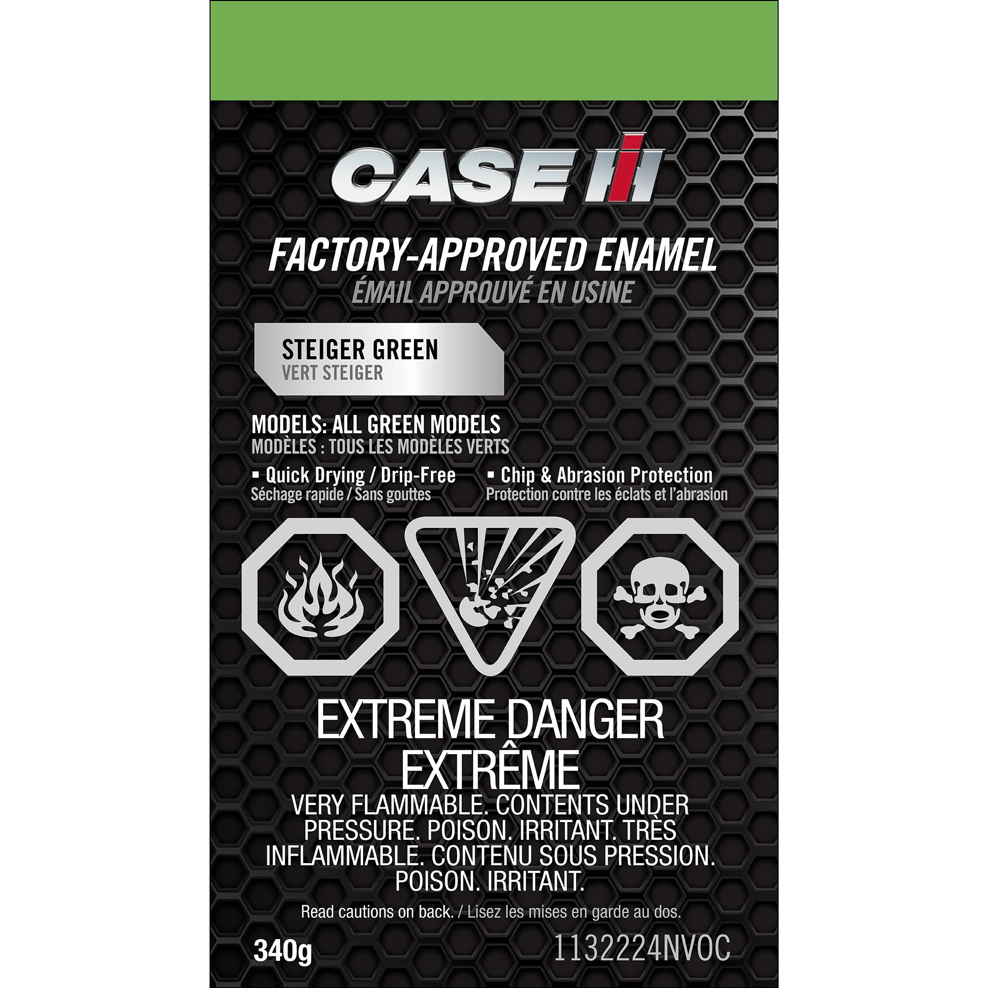 Green Enamel Paint - Low VOC - 12 oz/340 g Spray Can | CASECE | US | EN