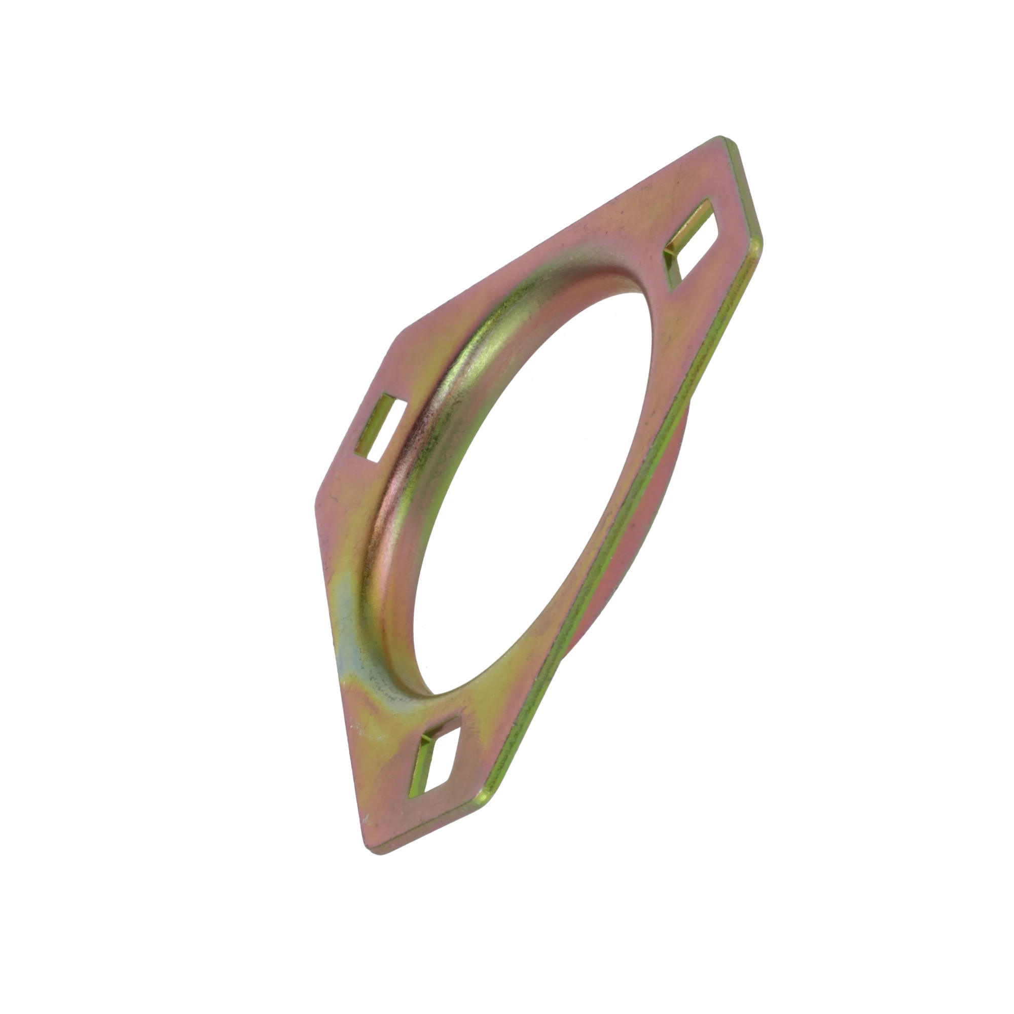 Flange para rolamento - zincado - PFD 72 - 72 mm DI x 80 mm C x 10 mm L