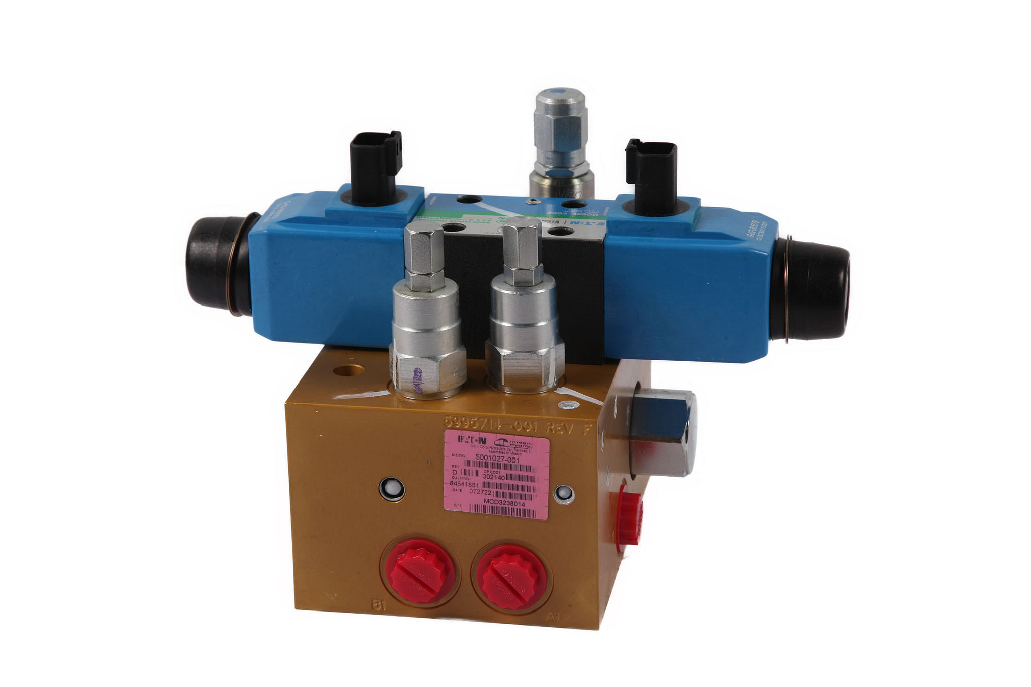 84541851 | Hydraulic Manifold - 139 mm L x 246 mm H x 168 mm