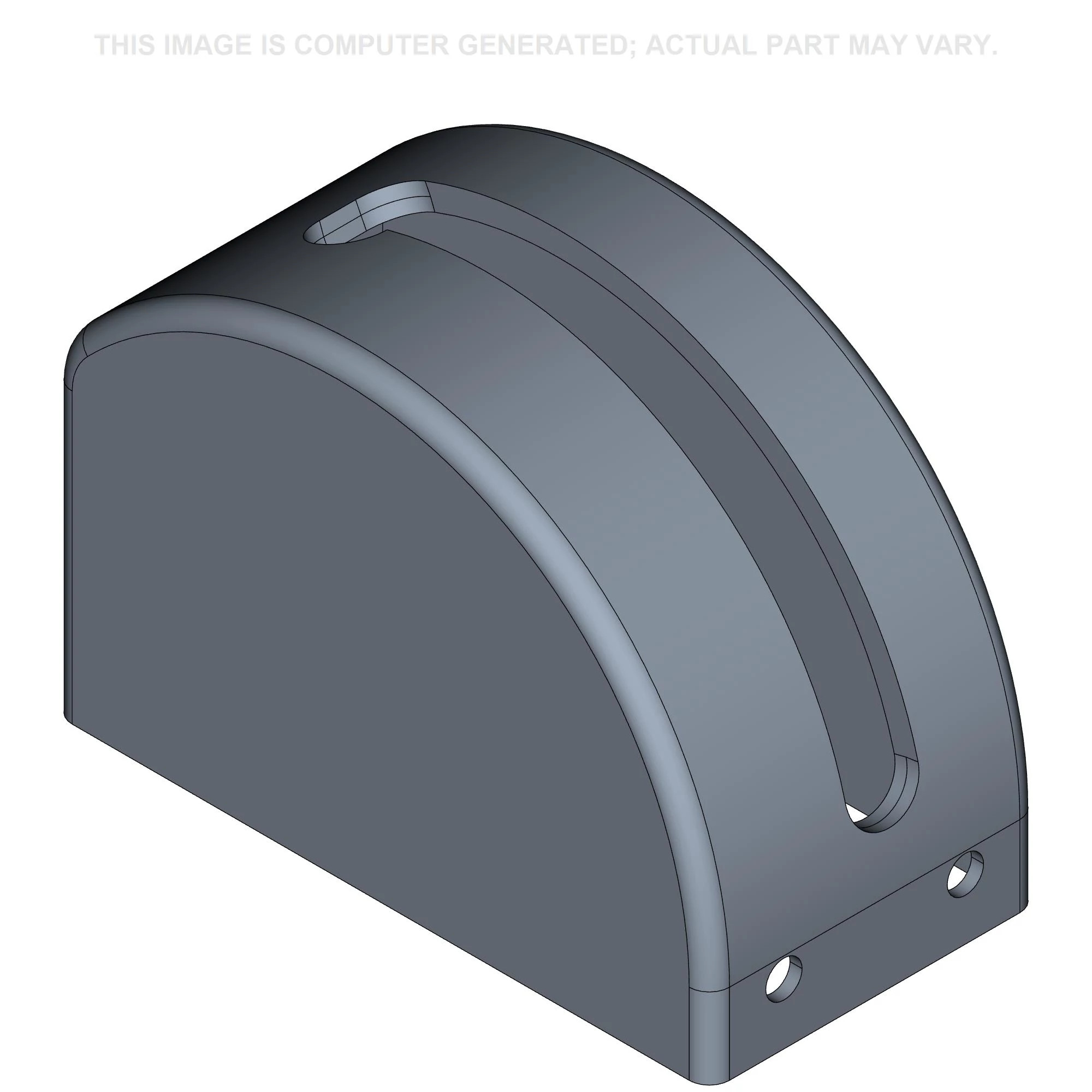 Cobertura da alavanca da TDF - 112 mm A x 163 mm C x 82 mm L