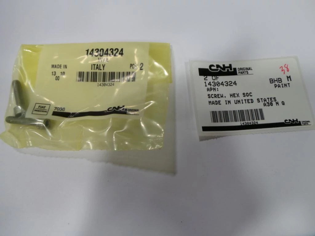 Hex Socket Screw - Cl 8.8 - Full Thread - M5 x 20 | NEWHOLLANDCE | CA | EN