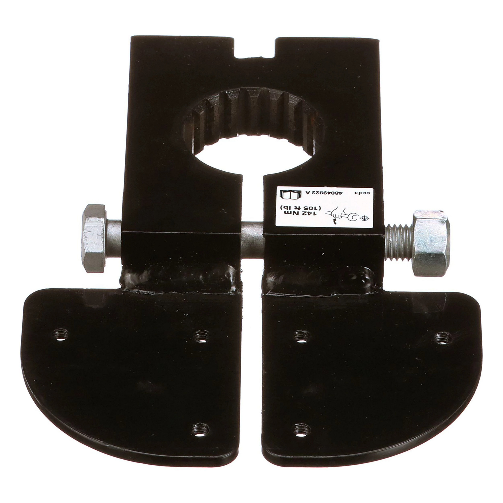 Bloco de transmissão da lâmina central