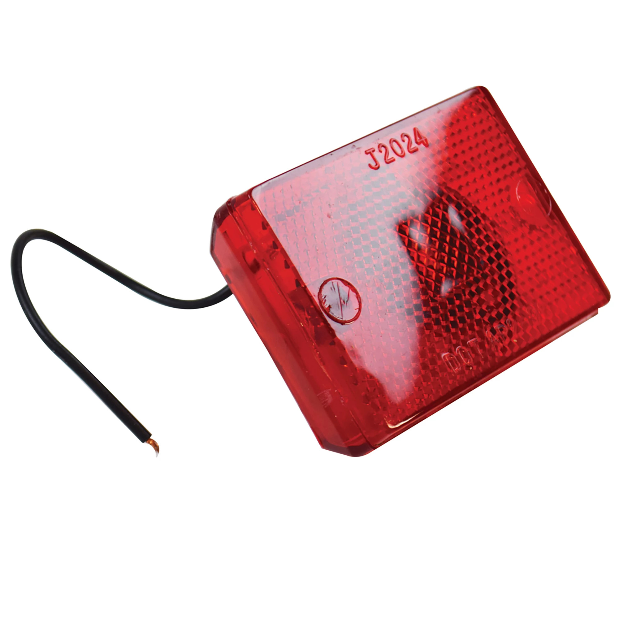 Trailer LED Clearance Light - Red - Stud Mount - 3 1/8