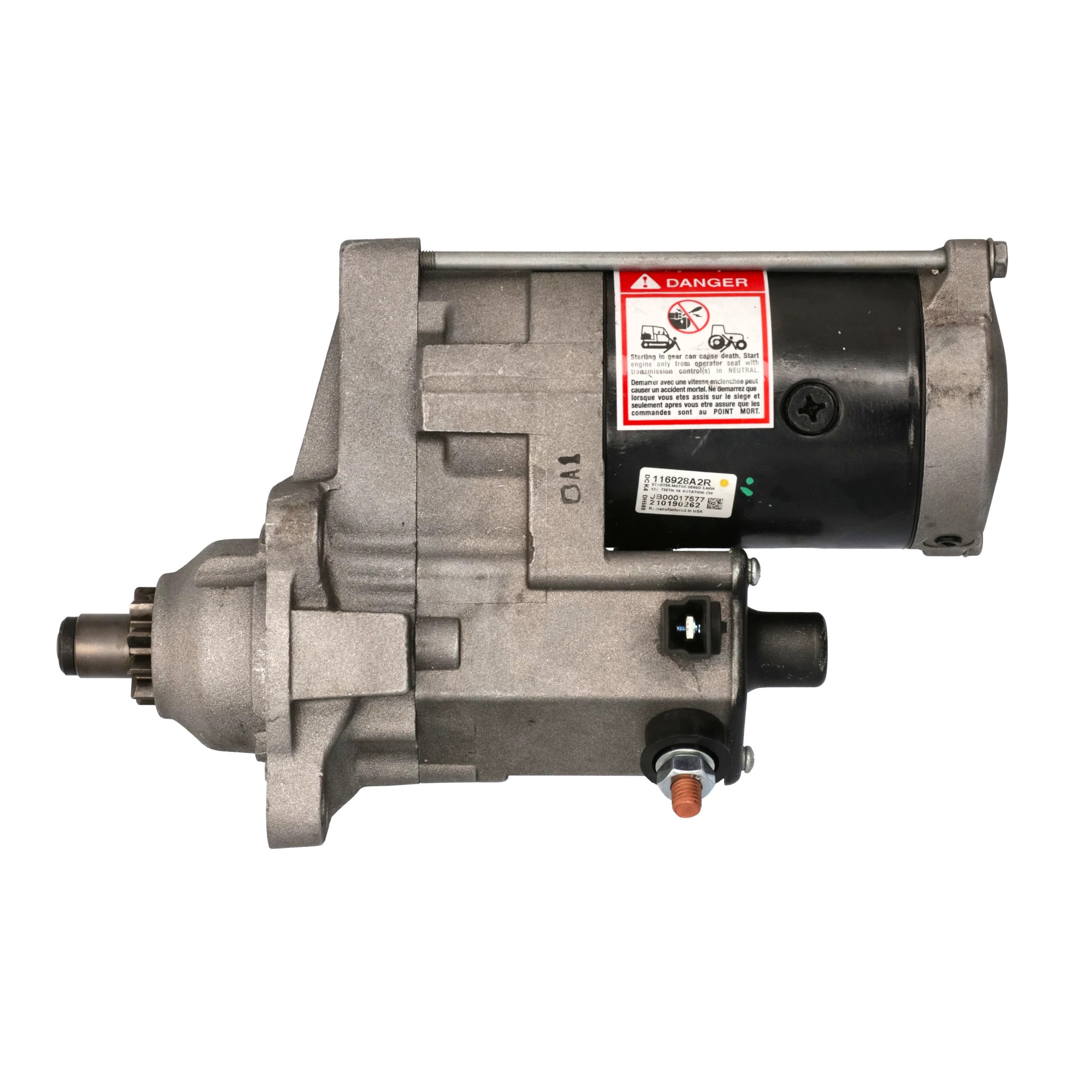 Motor de partida - 12 volts - 4,8 kW