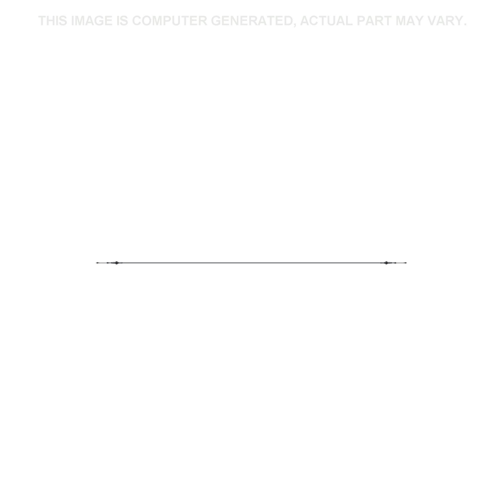 Conjunto do cabo de controlo da transmissão - 3571 mm C