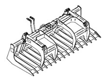 78" Construction Brush Grapple - 87678204
