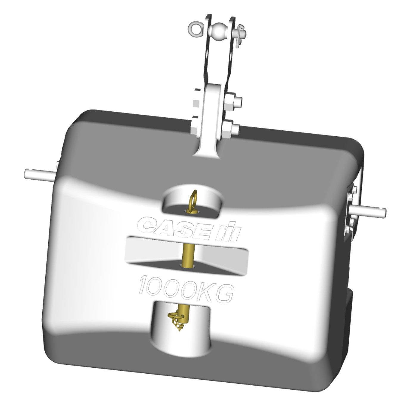 Kit de pesos compactos - 3 seções - 1000 kg/2200 lbs