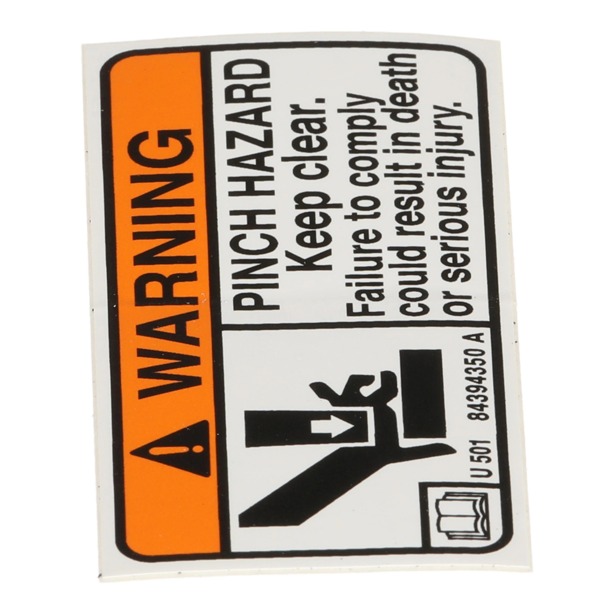 DÍSTICO DE AVISO | NEWHOLLANDAG | EU | NL