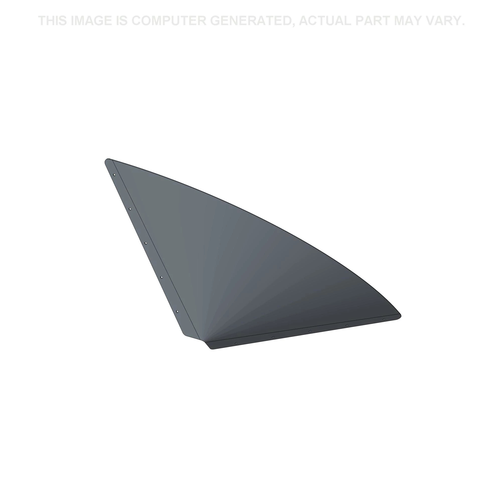 Montagem de borracha para extensão do tanque de grãos - 1251.9 mm L x 772.9 mm H x 4 mm Thk | CASEIH | BR | PT