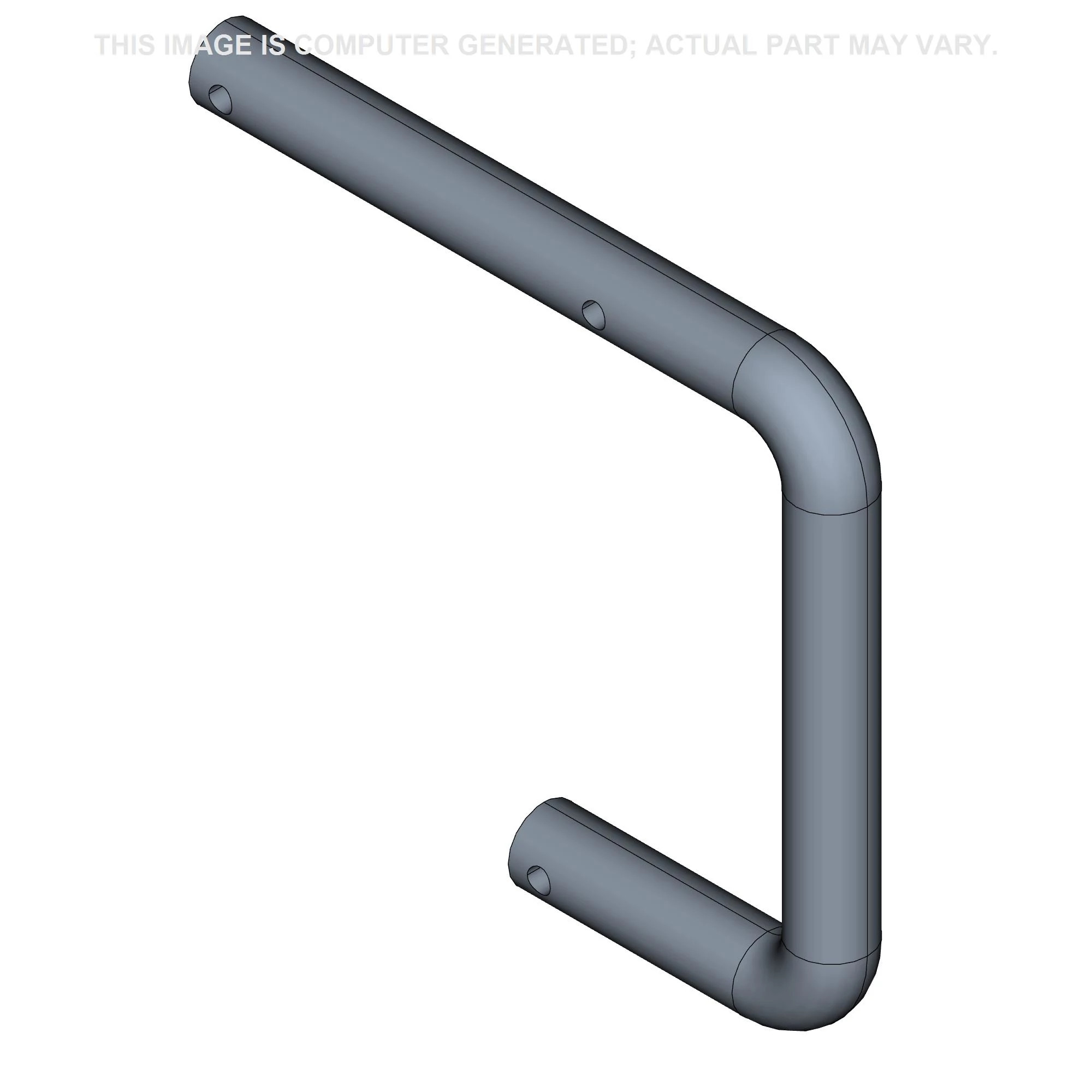 Retentor da correia de acionamento do alimentador - Zincado - 143 mm C x 131 mm A x 16 mm L