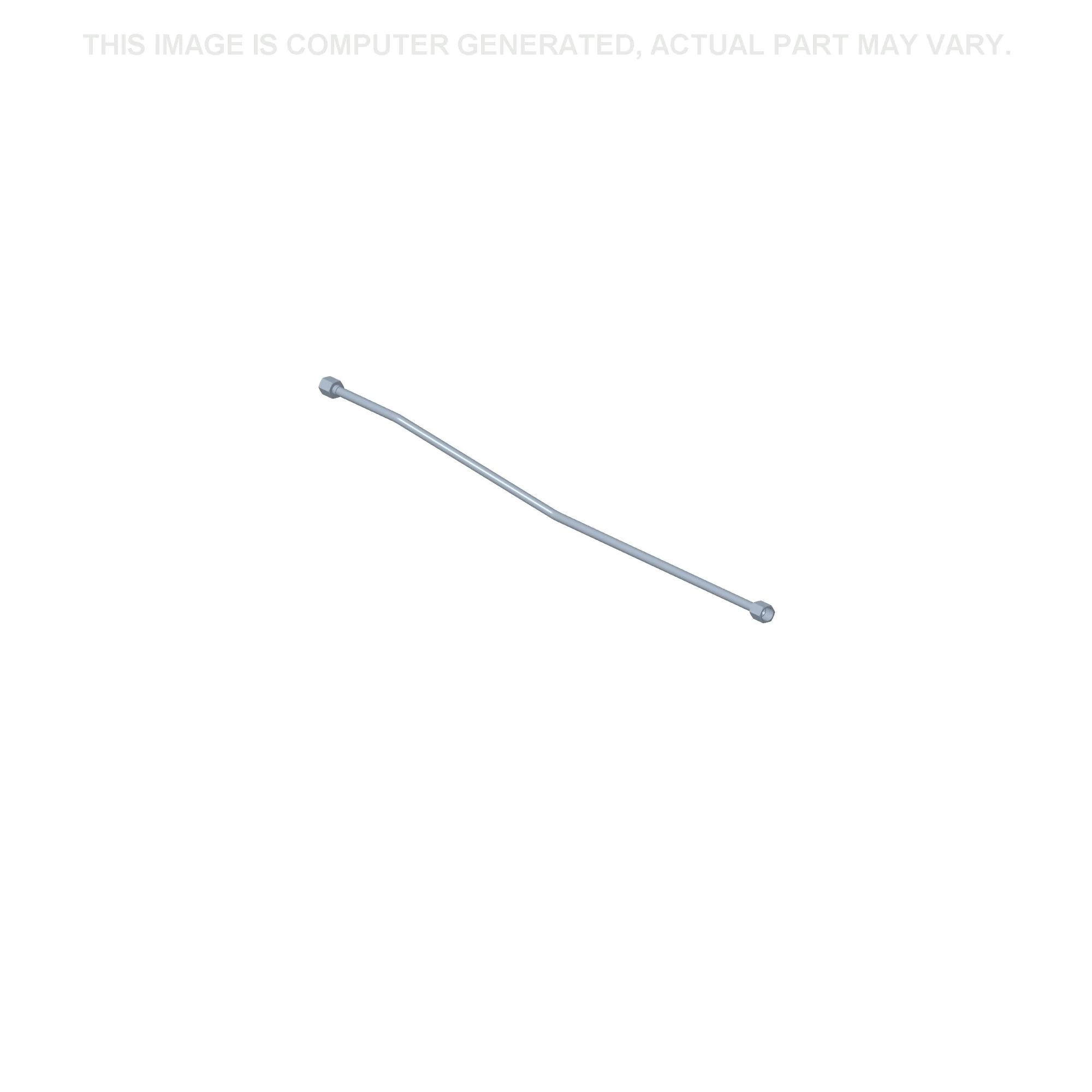 Bale Density Hydraulic Tube - 9.5 mm OD x 652.8 mm L | CASEIH | CA | EN