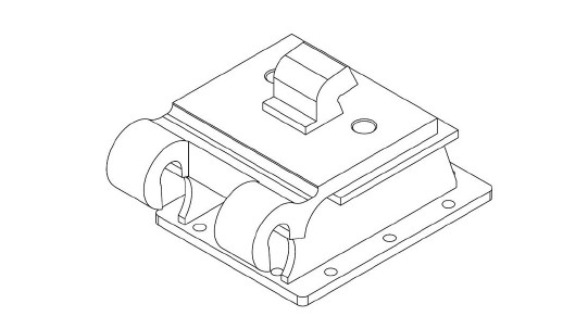 Placa adaptadora para quebrador de pedras - KLAC_E