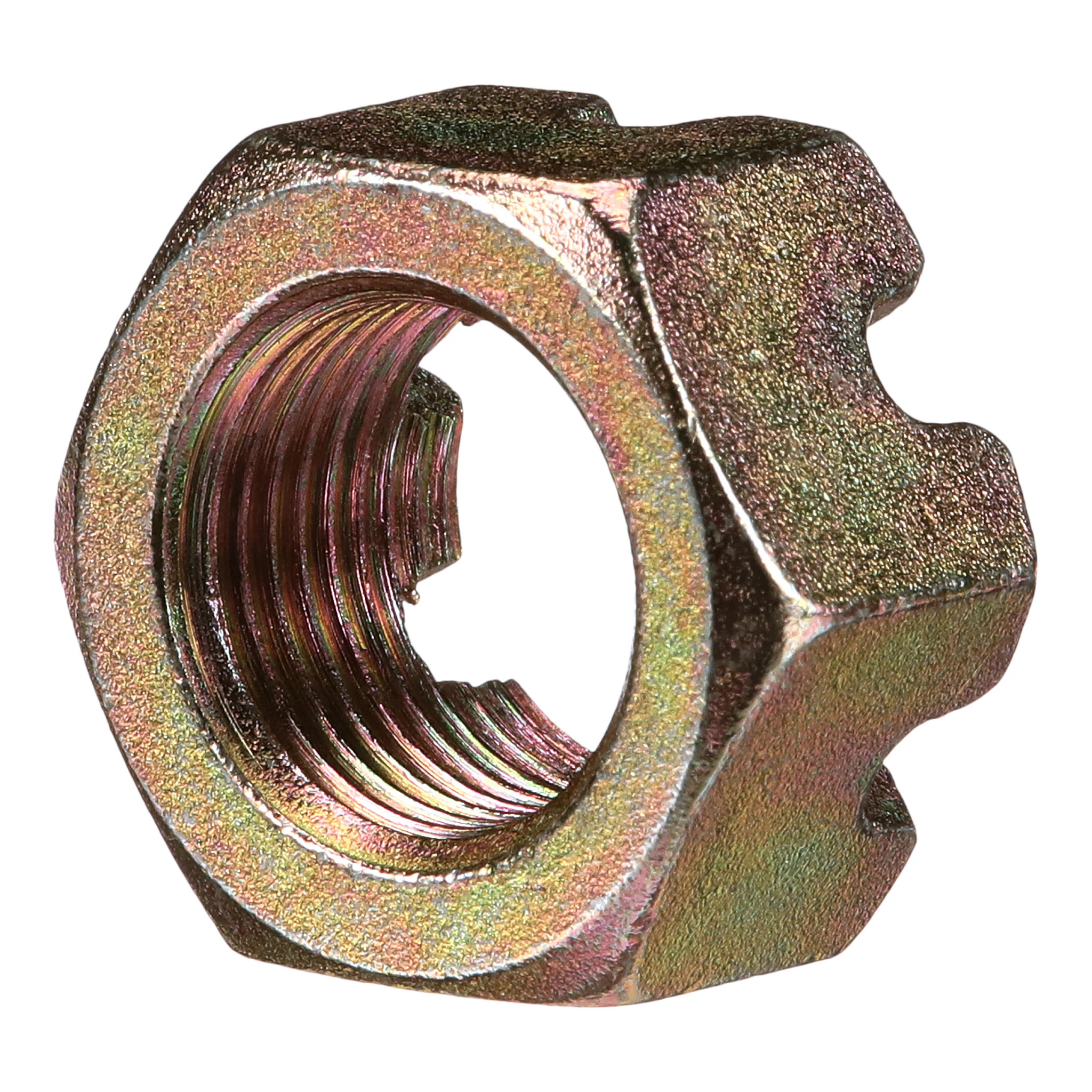 Slotted Hex Nut - Grade 8 - 7/8