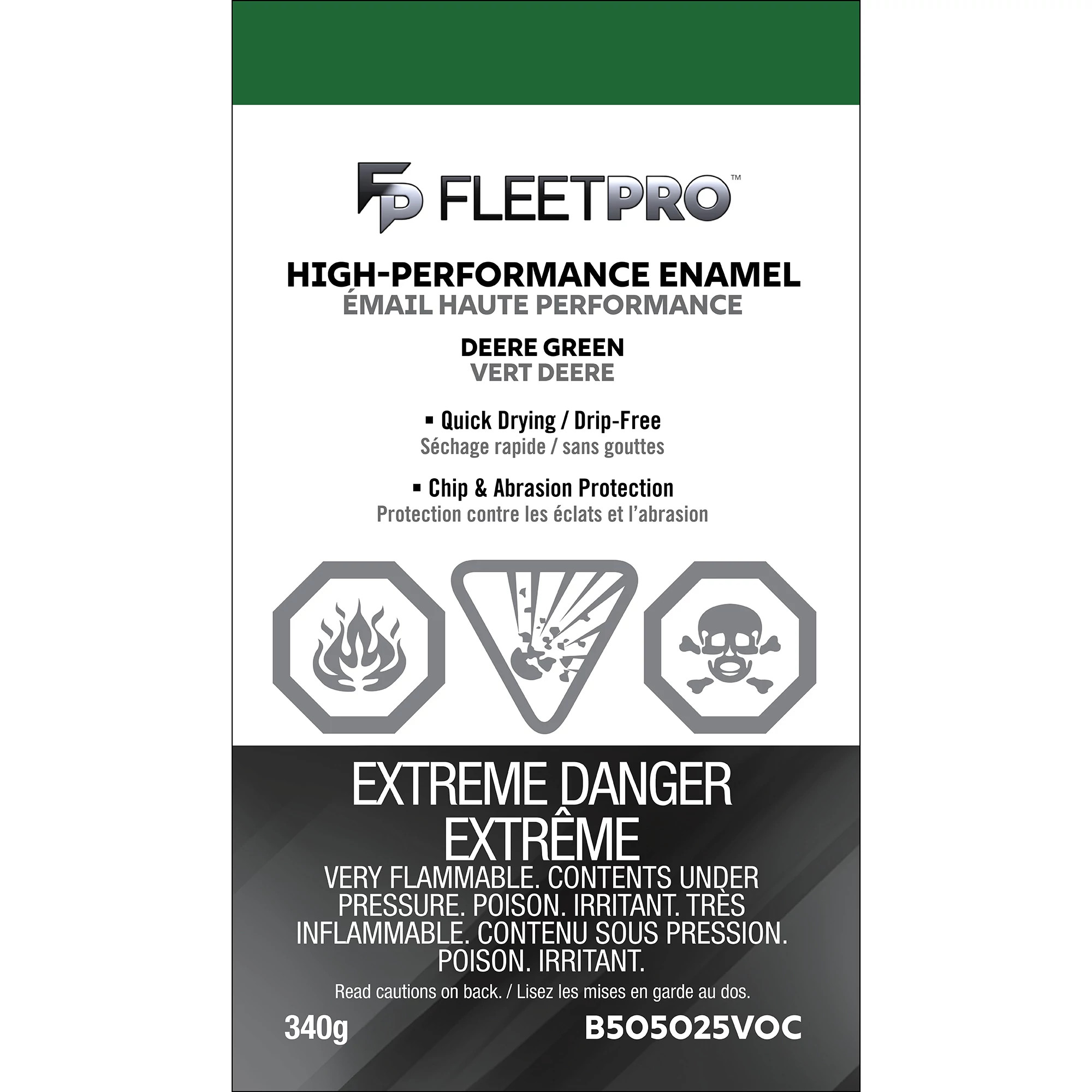 Deere Green Enamel Paint - Low VOC - 12 oz/340 g Spray Can | NEWHOLLANDCE | CA | EN