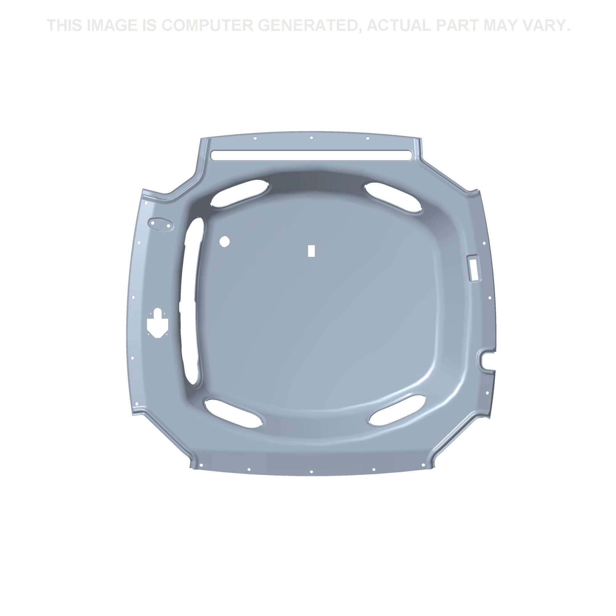 Guarnição da moldura do forro do teto da cabina - 1493 mm C x 1391 mm L