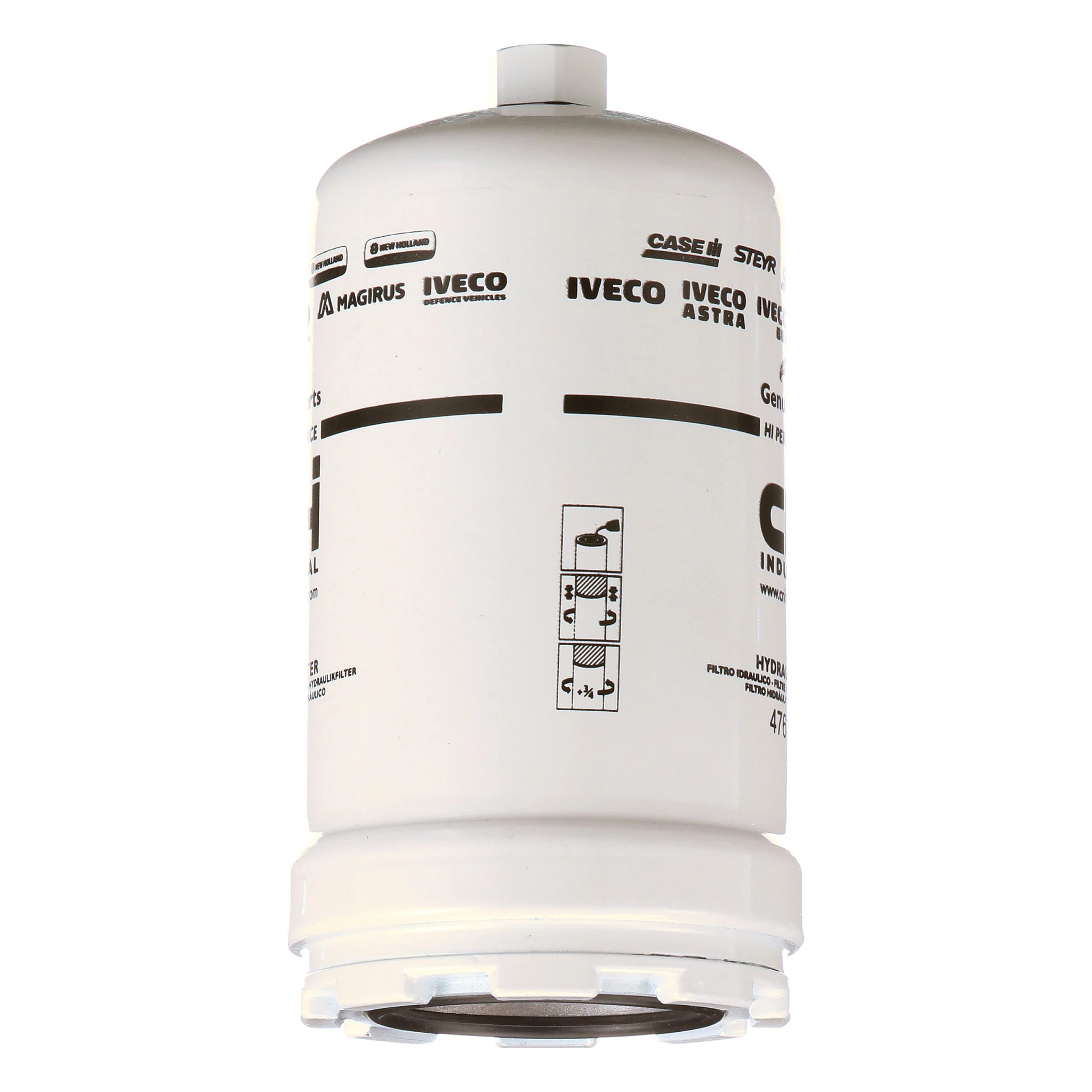 47635916 | Hydraulic Oil Filter - 88 mm OD x 165 mm L | CASE
