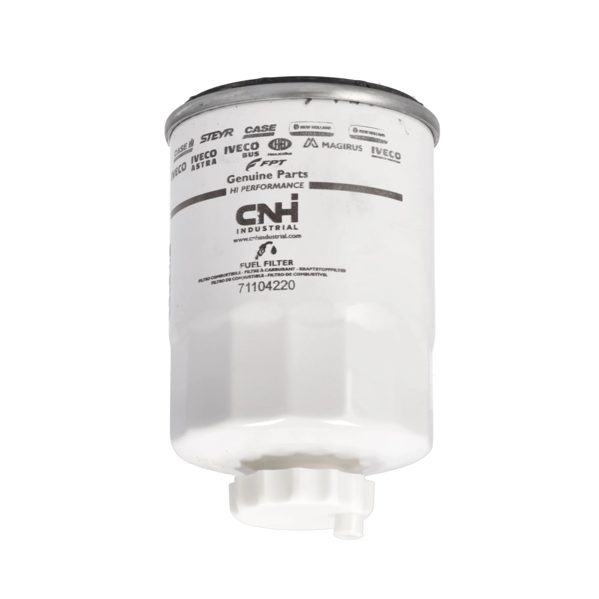 71104220 | Fuel Filter - 78 mm OD x 124 mm L | Case IH