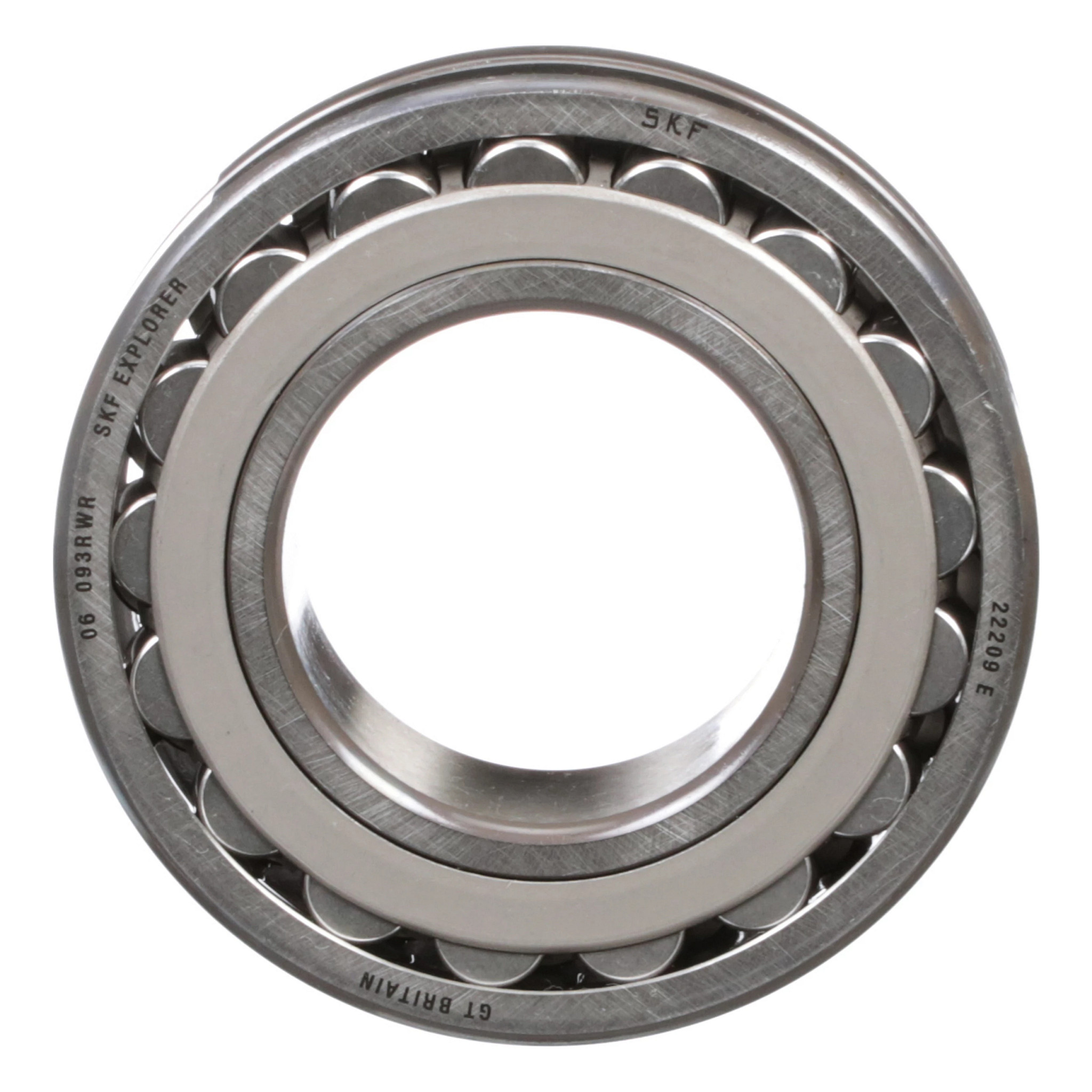 Rolamento de rolos esféricos - 22209 E - 45 mm DI x 85 mm DE x 23 mm L