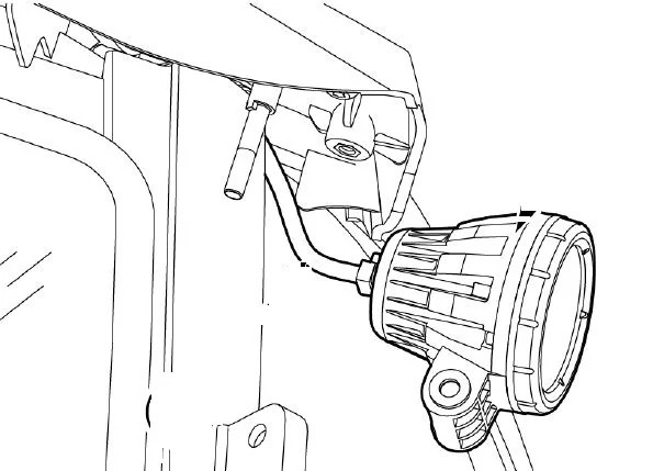 Kit de luces de trabajo LED con luces de carretera para conducción por la izquierda | NEWHOLLANDCE | EU | ES