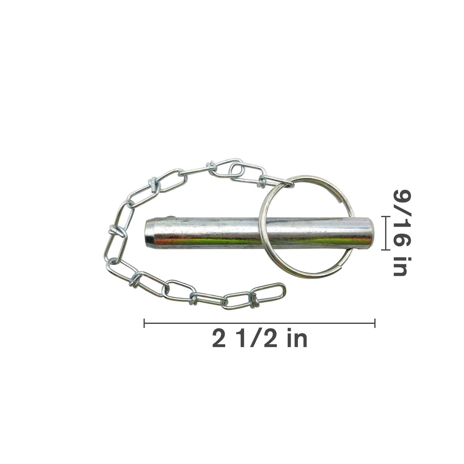 Pin and Chain for Trailer Jack - 9/16