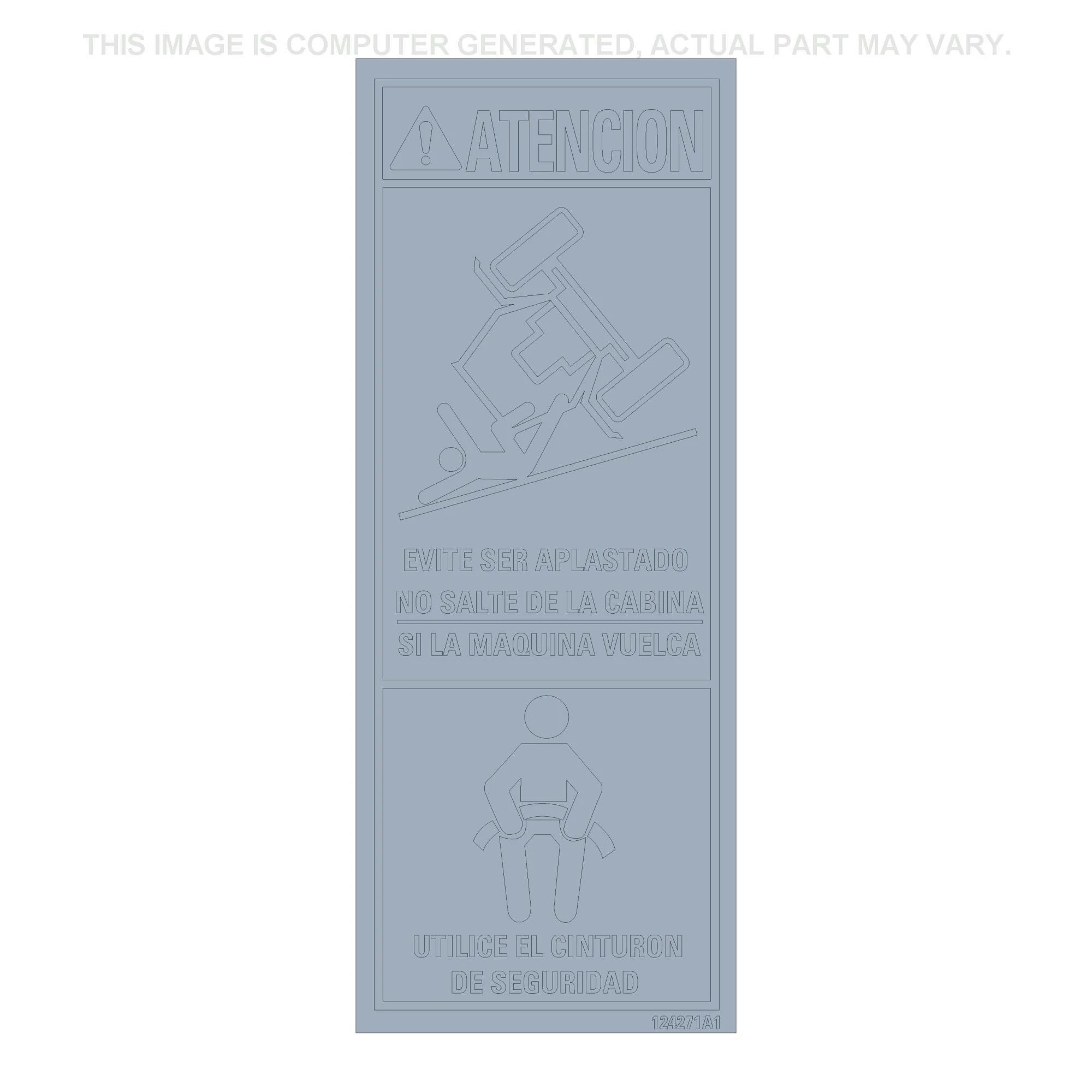 DECALCOMANIE ALARME | NEWHOLLANDAG | CA | FR