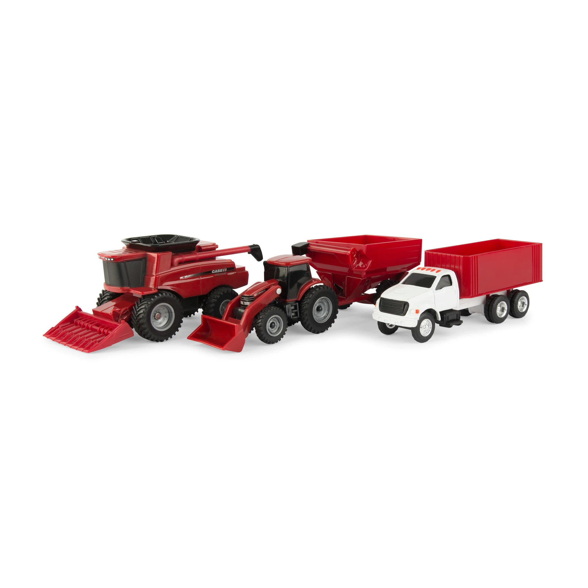 Ensemble de jouets 4 pièces Case IH à l'échelle 1:64 | CASECE | CA | FR