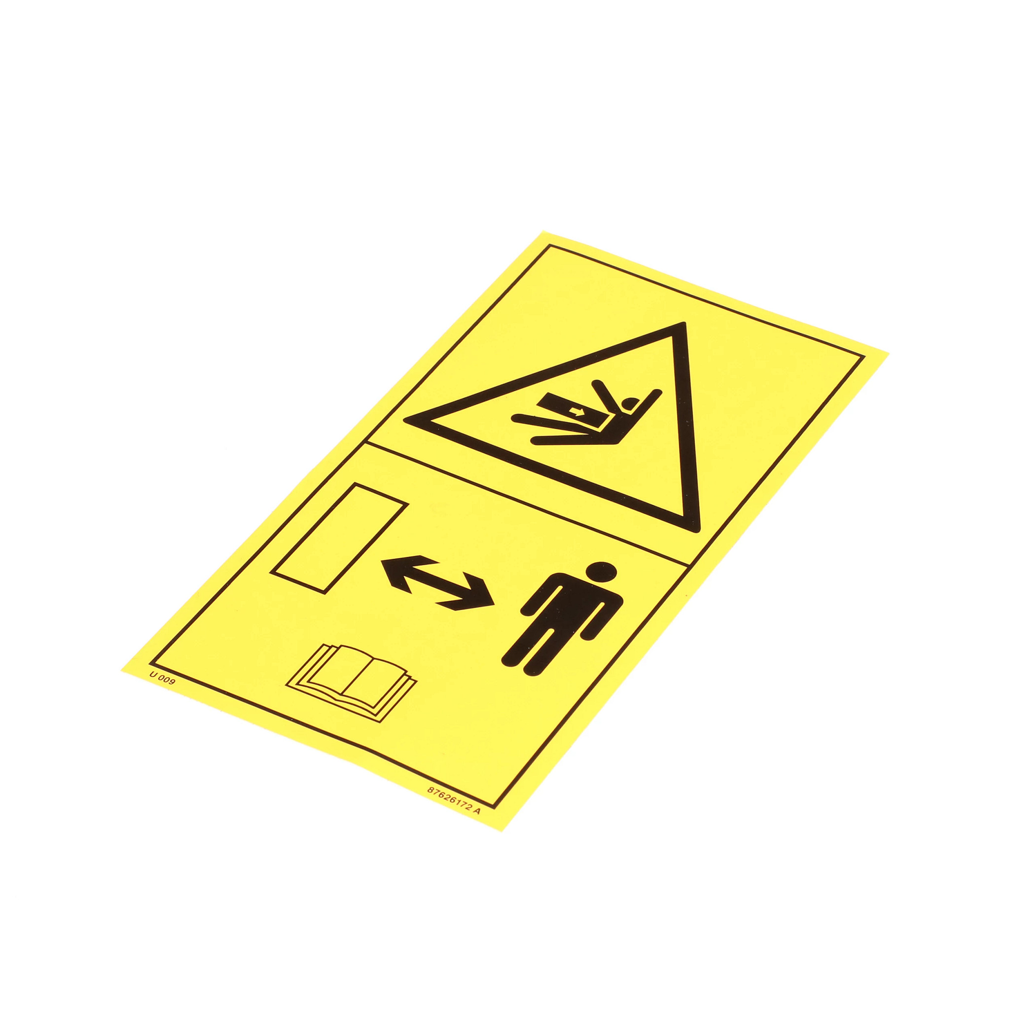 DÍSTICO DE AVISO | NEWHOLLANDCE | BR | PT