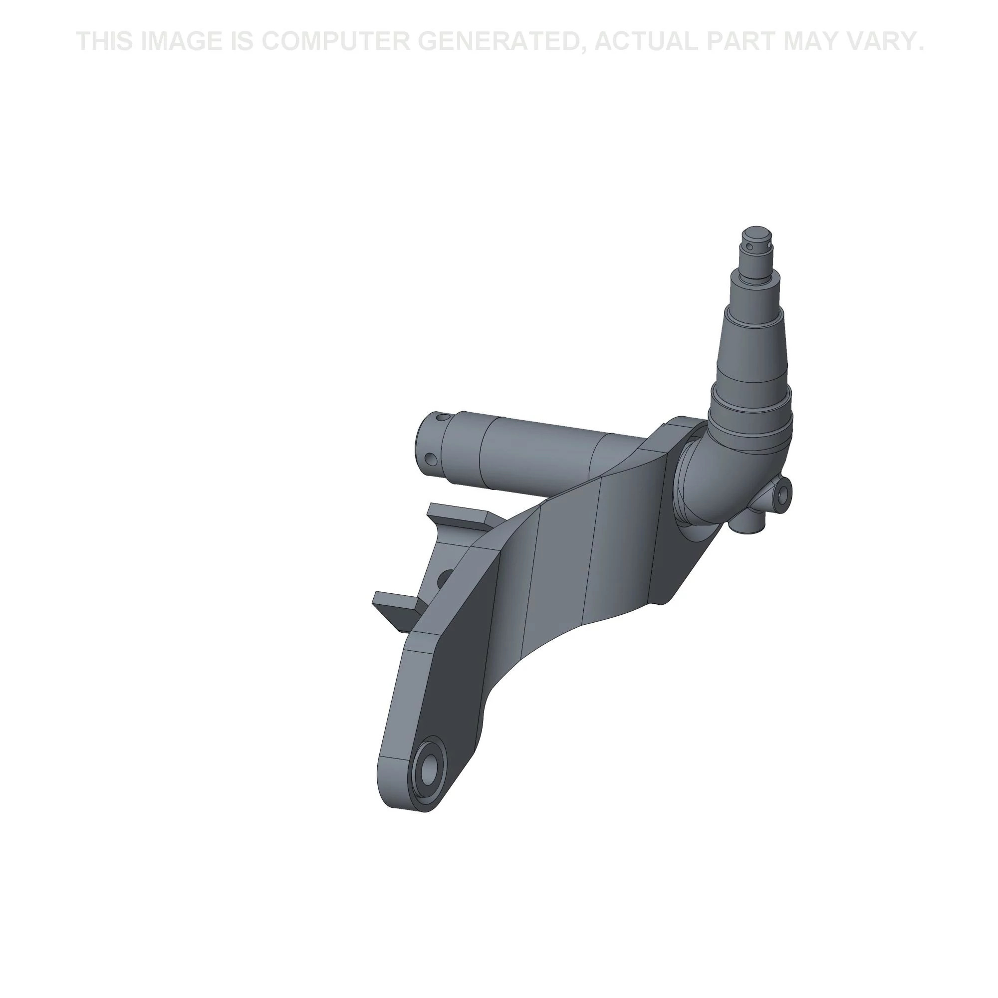 Spindle for Steering Knuckle - Left-Hand - 236 mm L x 212 mm H | NEWHOLLANDAG | CA | EN