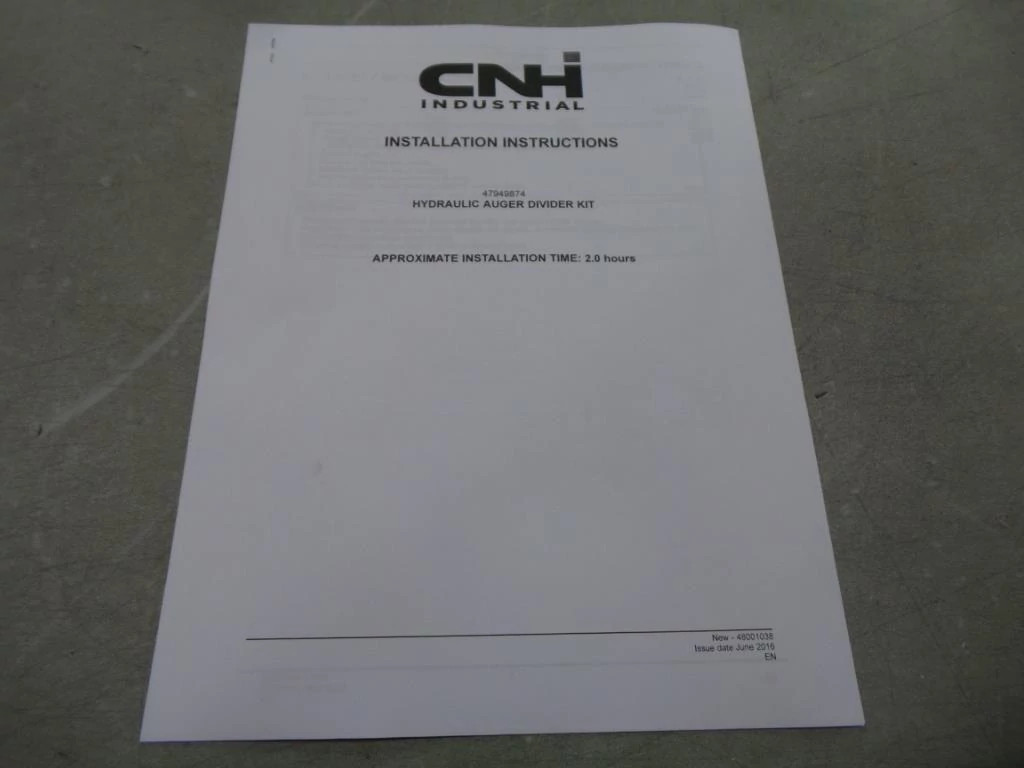 ANLEITUNG | NEWHOLLANDAG | EU | DE