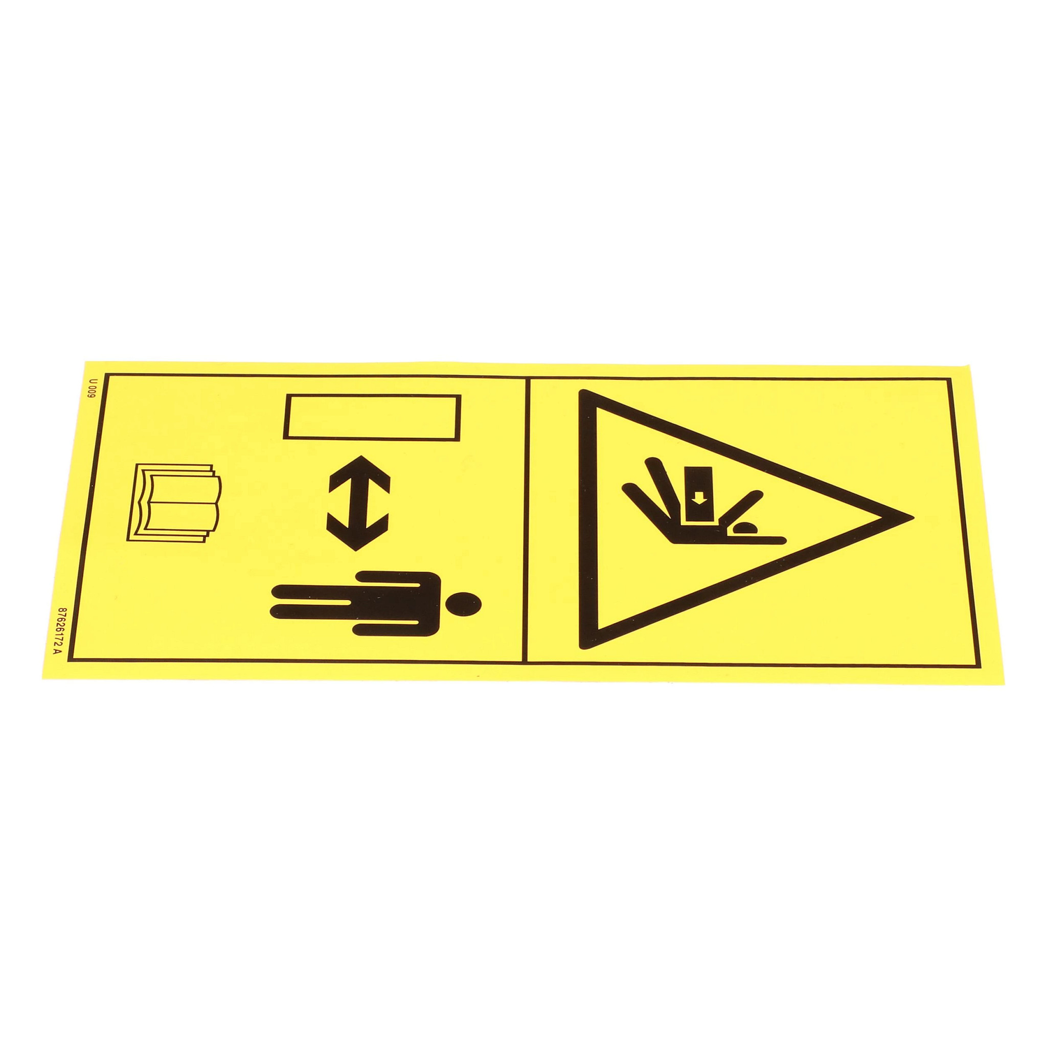 WARNING DECAL | NEWHOLLANDAG | AU | EN
