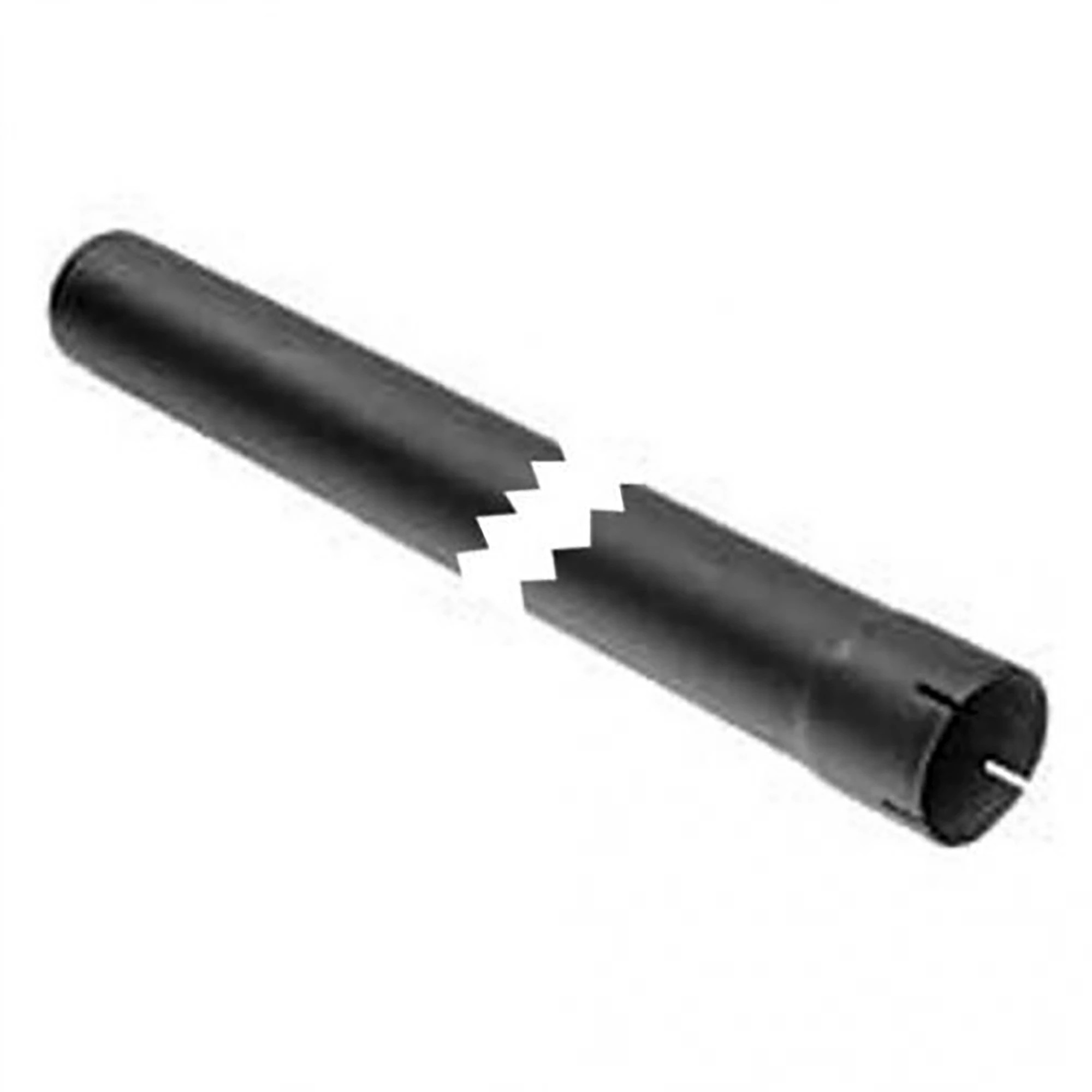 Tuyau d'échappement - Droit - Noir - 2 po x 48 po | NEWHOLLANDCE | CA | EN