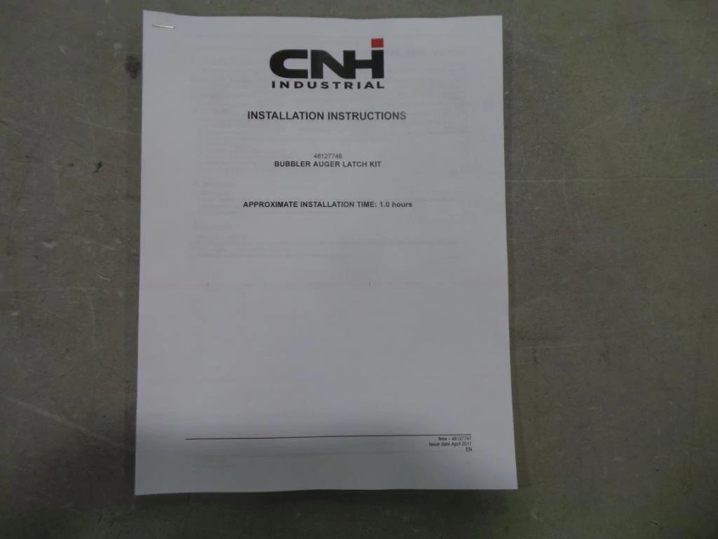 OPERATOR MANUAL | NEWHOLLANDAG | CA | EN