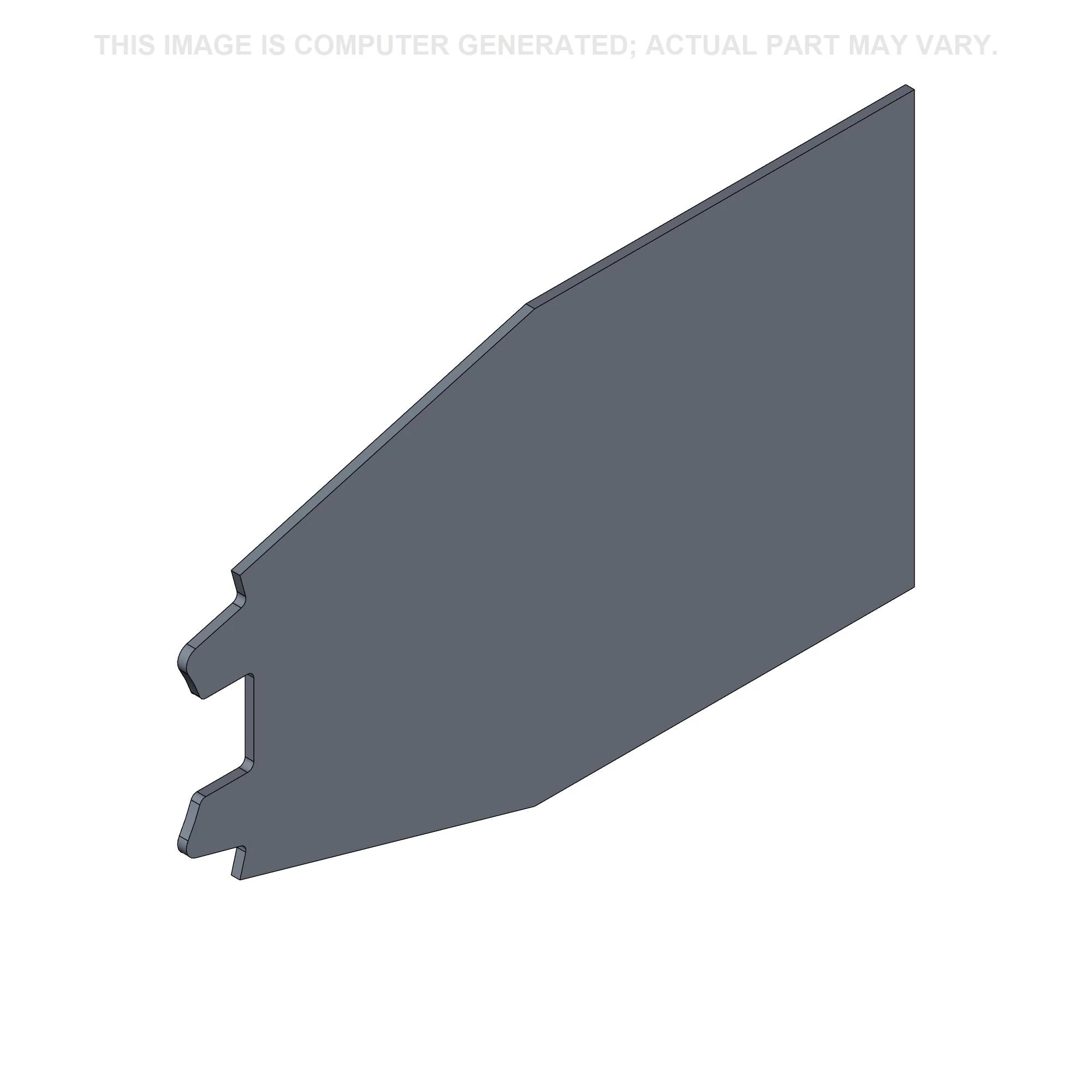 Guarnição do extrator do filtro de poeiras - 581 mm C x 344 mm L x 7 mm Esp | NEWHOLLANDAG | BR | PT