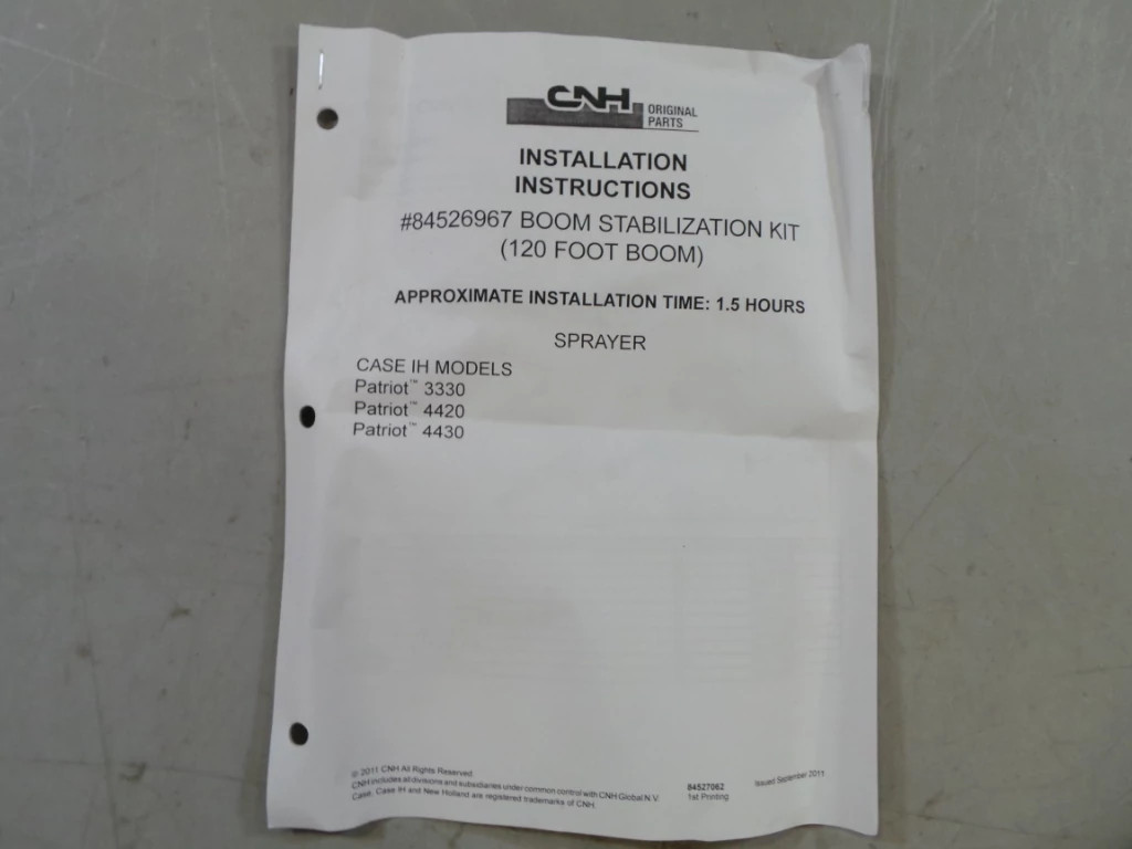 INSTRUCTION | NEWHOLLANDAG | AMEA | FR