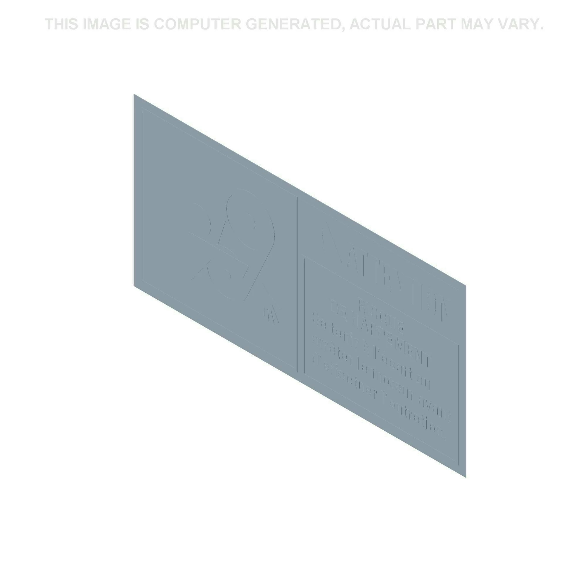 DECALCOMANIE ALARME | CASECE | EU | FR