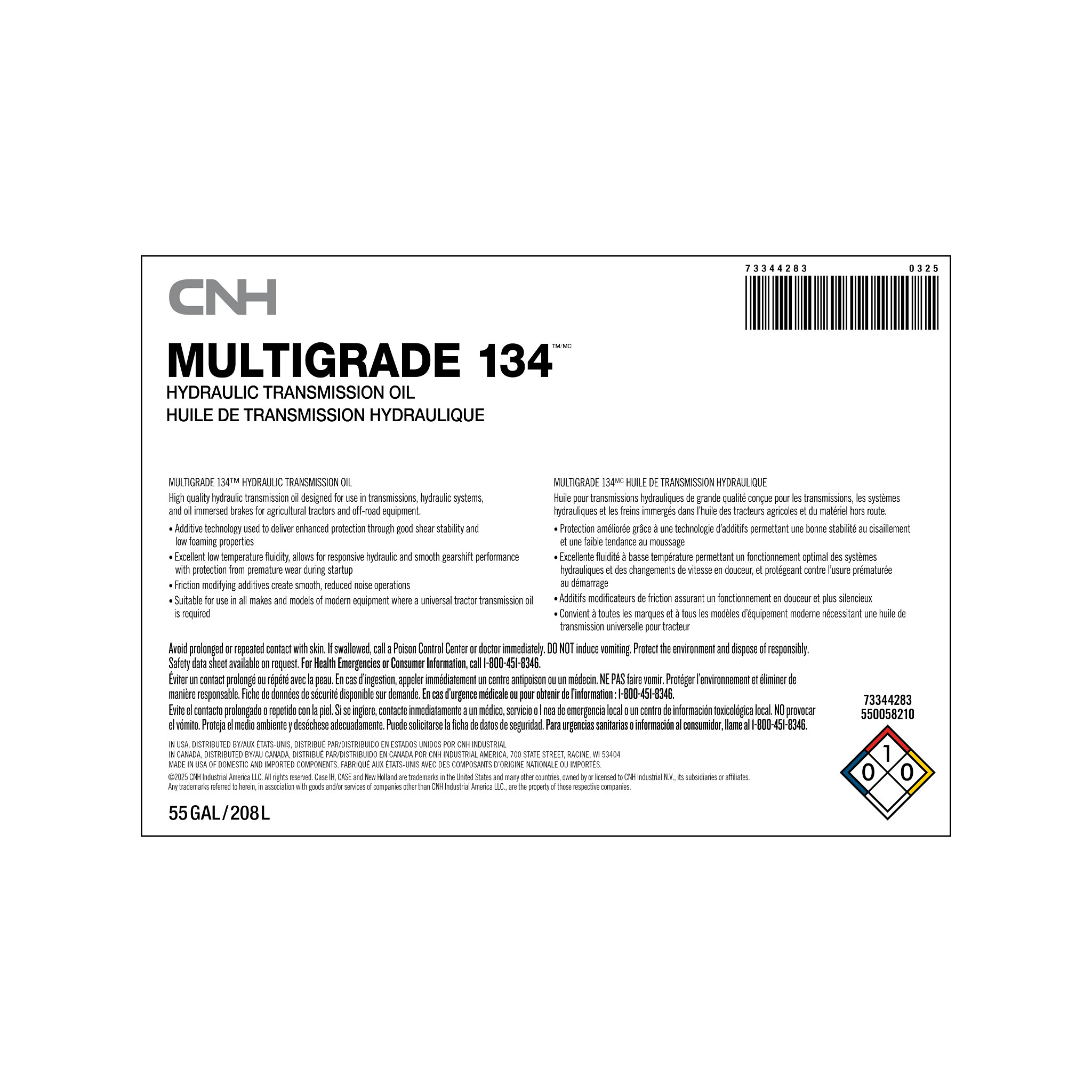 HUILE HYDRAULIQUE | CASECE | CA | FR