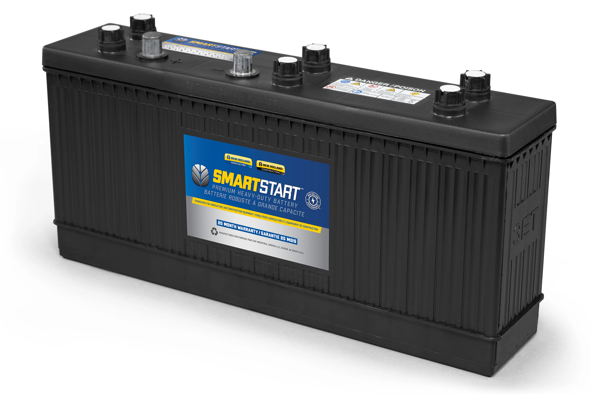 Batterie ultra-résistante SmartStart™ Premium - 12 VoltS - BCI Groupe 3ET | NEWHOLLANDAG | CA | FR