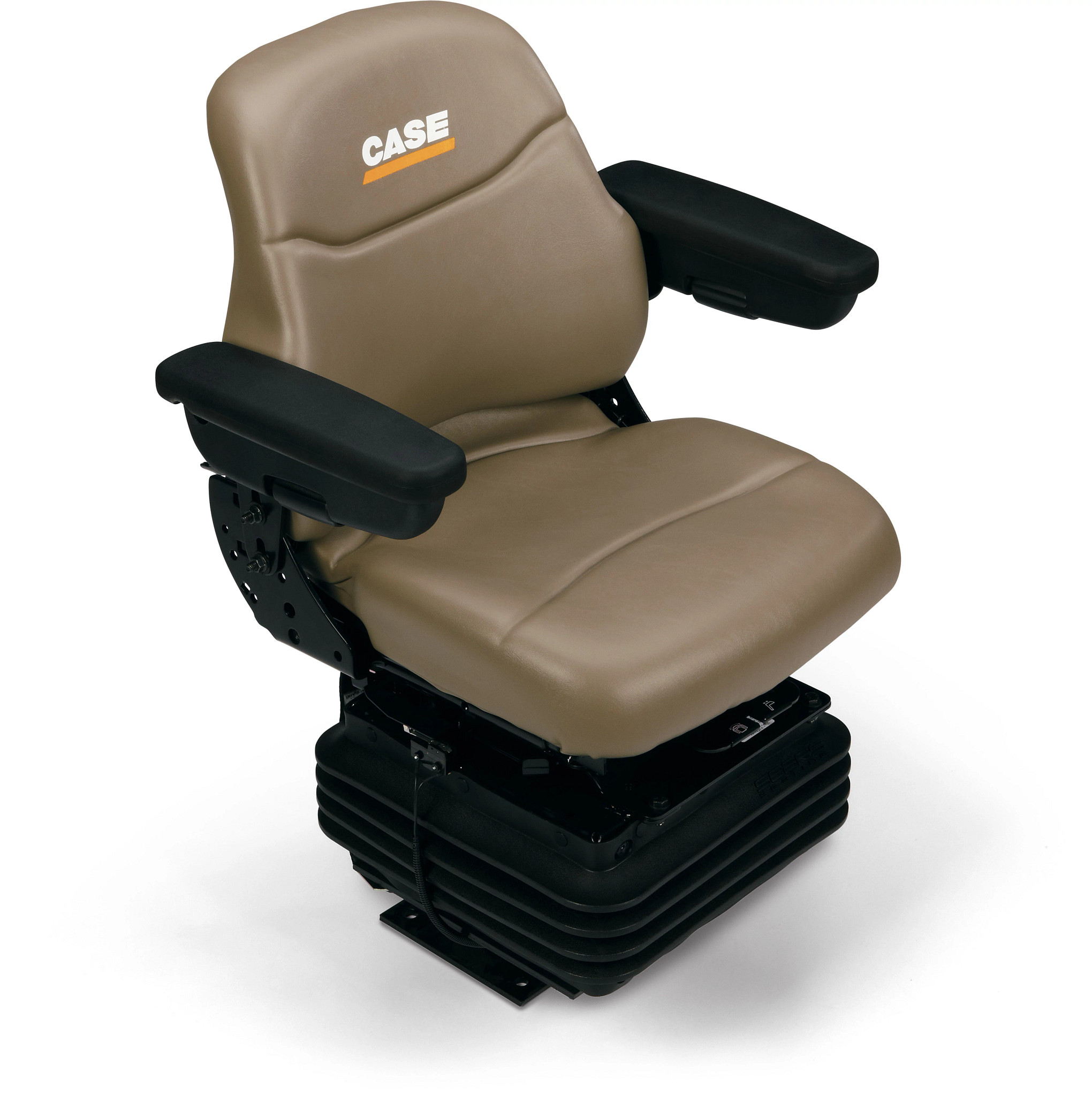 Driver Seat Assembly with Mechanical Suspension and Armrests - Vinyl | CASECE | CA | EN