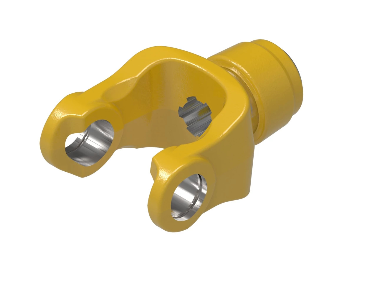 AB8 and AW24 Series Yoke - 1 3/8-6 Spline Bore - Safety Slide Lock Connection | CASECE | CA | EN