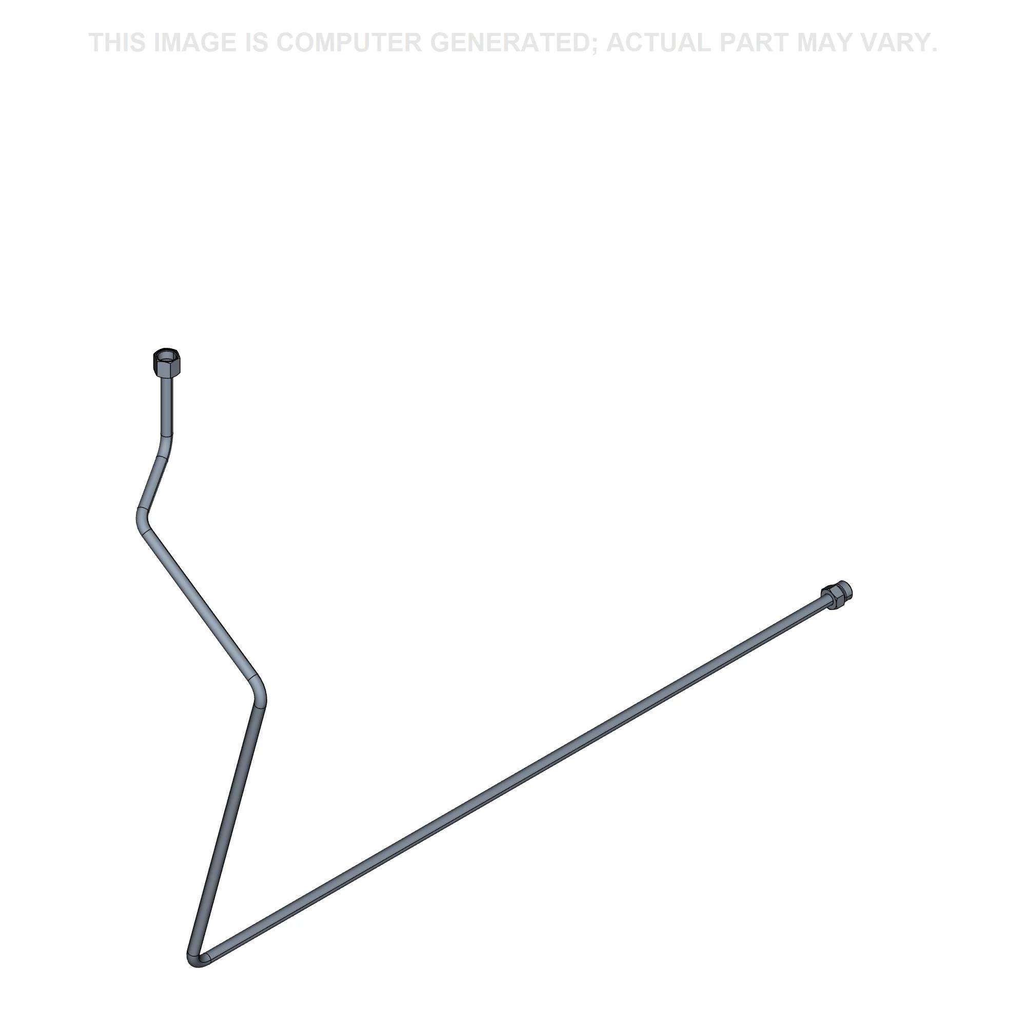 Fuel Line Return Tube - 11.5 mm ID x 12.7 mm OD x 605 mm L | CASEIH | US | EN