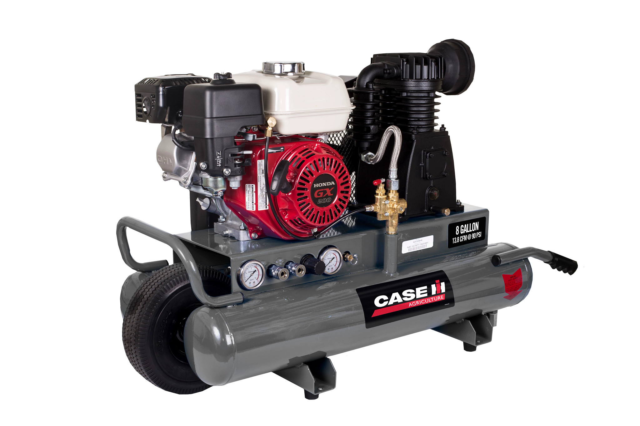 Compresseur d’air Honda - Brouette à essence - 13,8 CFM à 125 LB/PO² - 8 gal. - BCAC658HBC