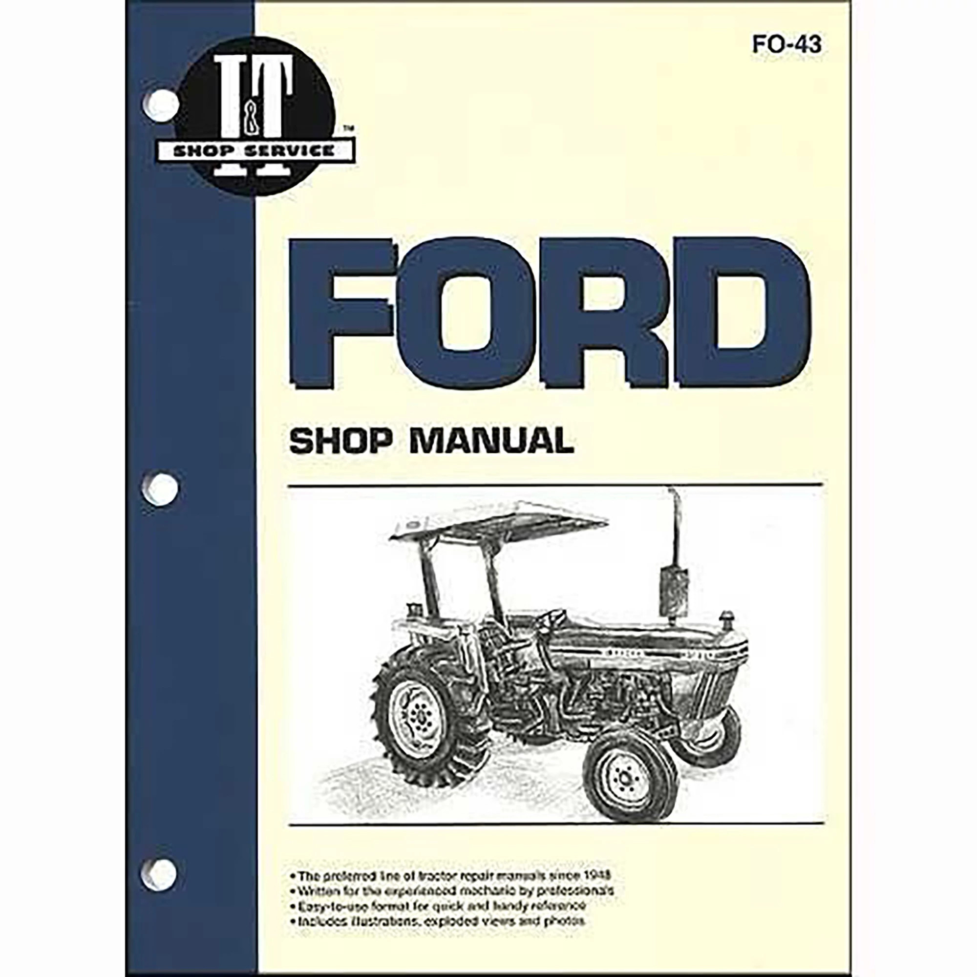 I&T Shop Manual for Ford Tractors | NEWHOLLANDAG | US | EN