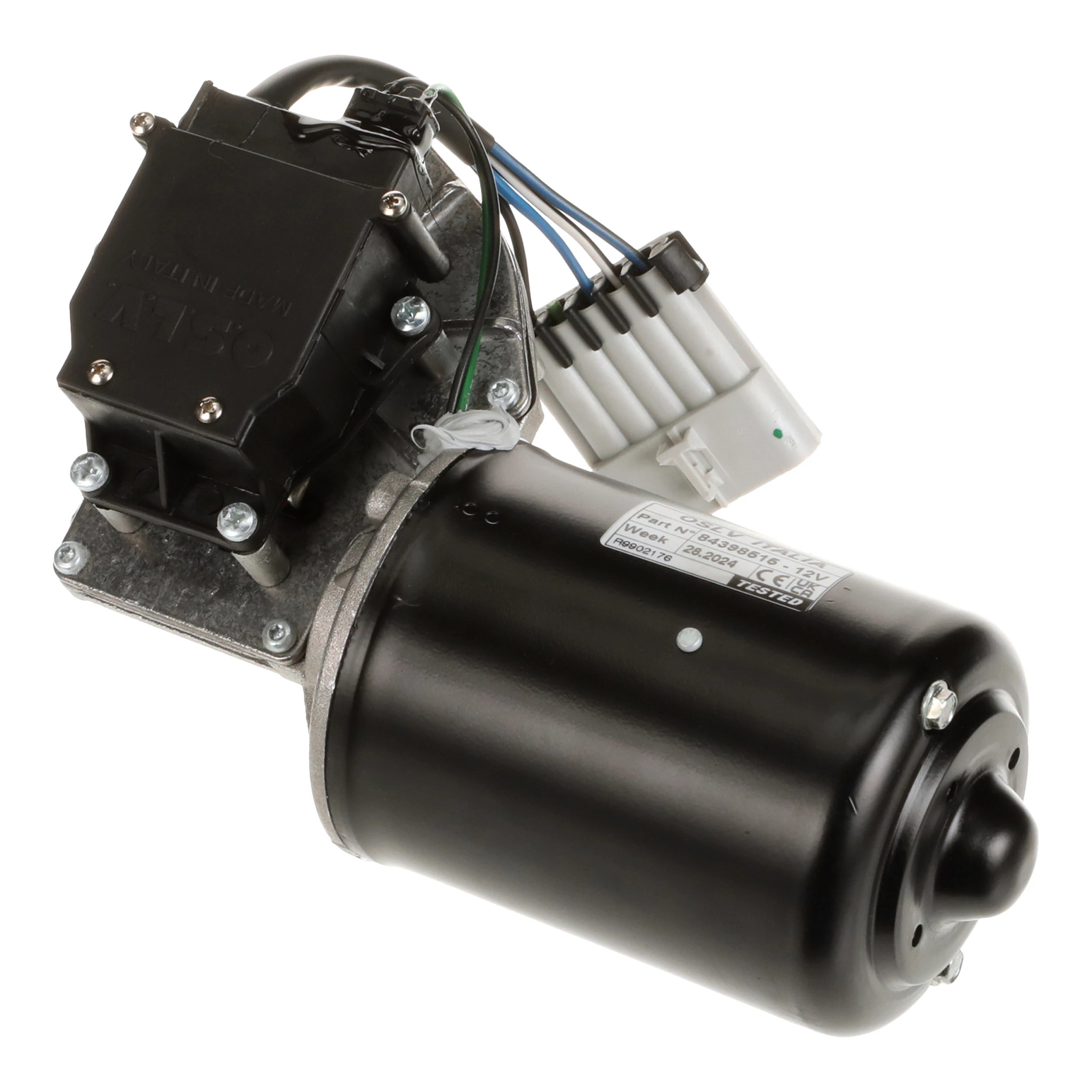 12-Volt Wiper Motor - 142.5 mm L x 123 mm W x 236 mm H | CASEIH | CA | EN