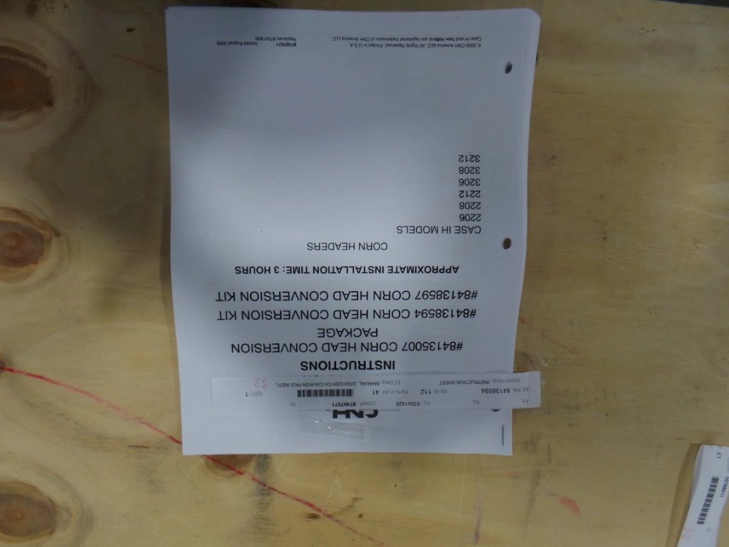 INSTRUCTION | CASEIH | AMEA | FR