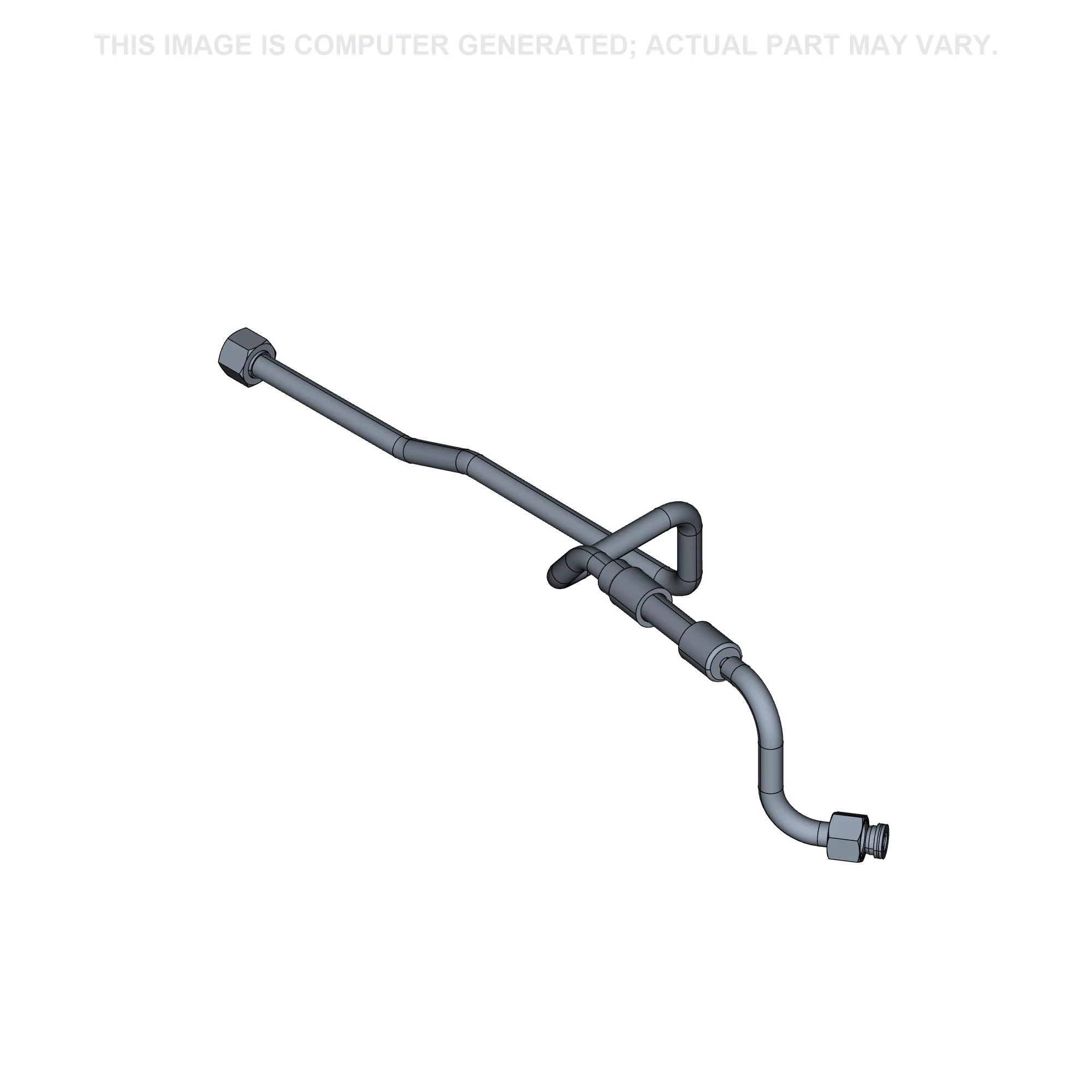 Transmission Oil Cooler Tube - 16 mm ID | CASEIH | CA | EN