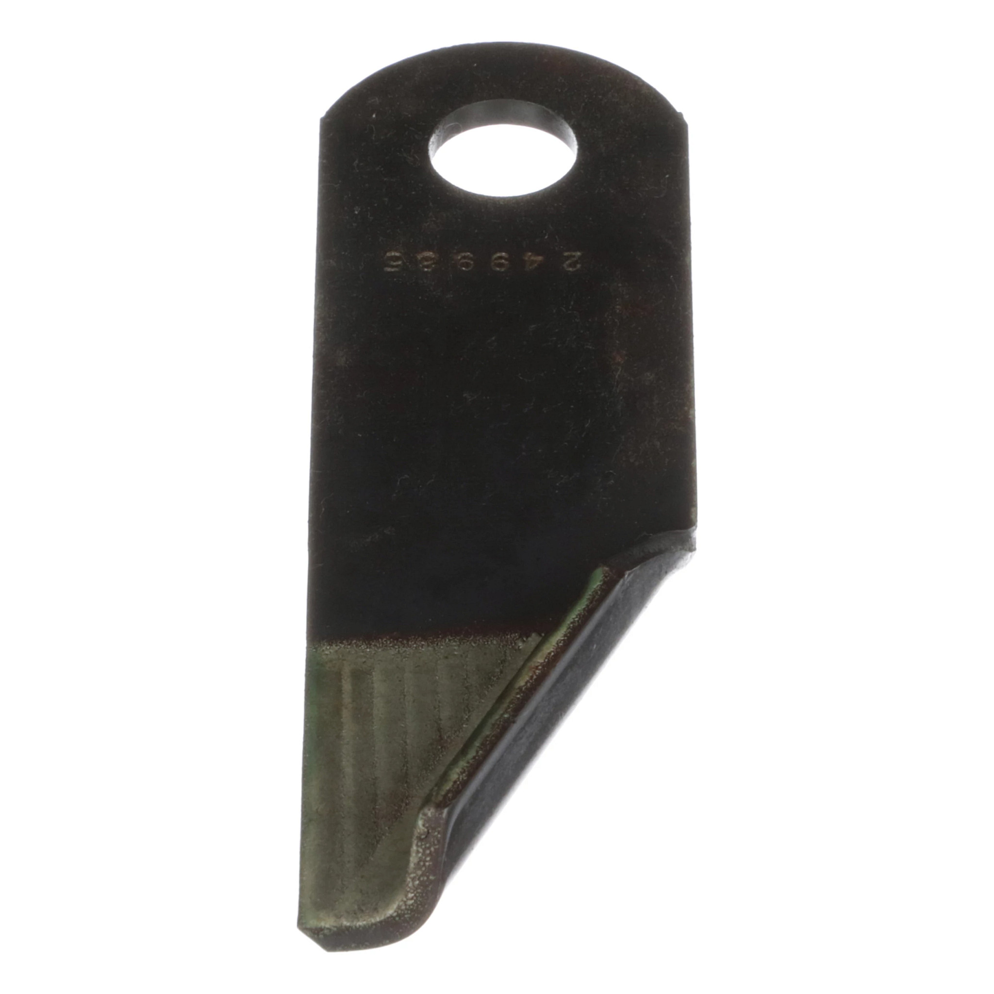 Faca picadora de palha - Faca curva - 173 mm C x 50,8 mm L x 4,76 mm Esp