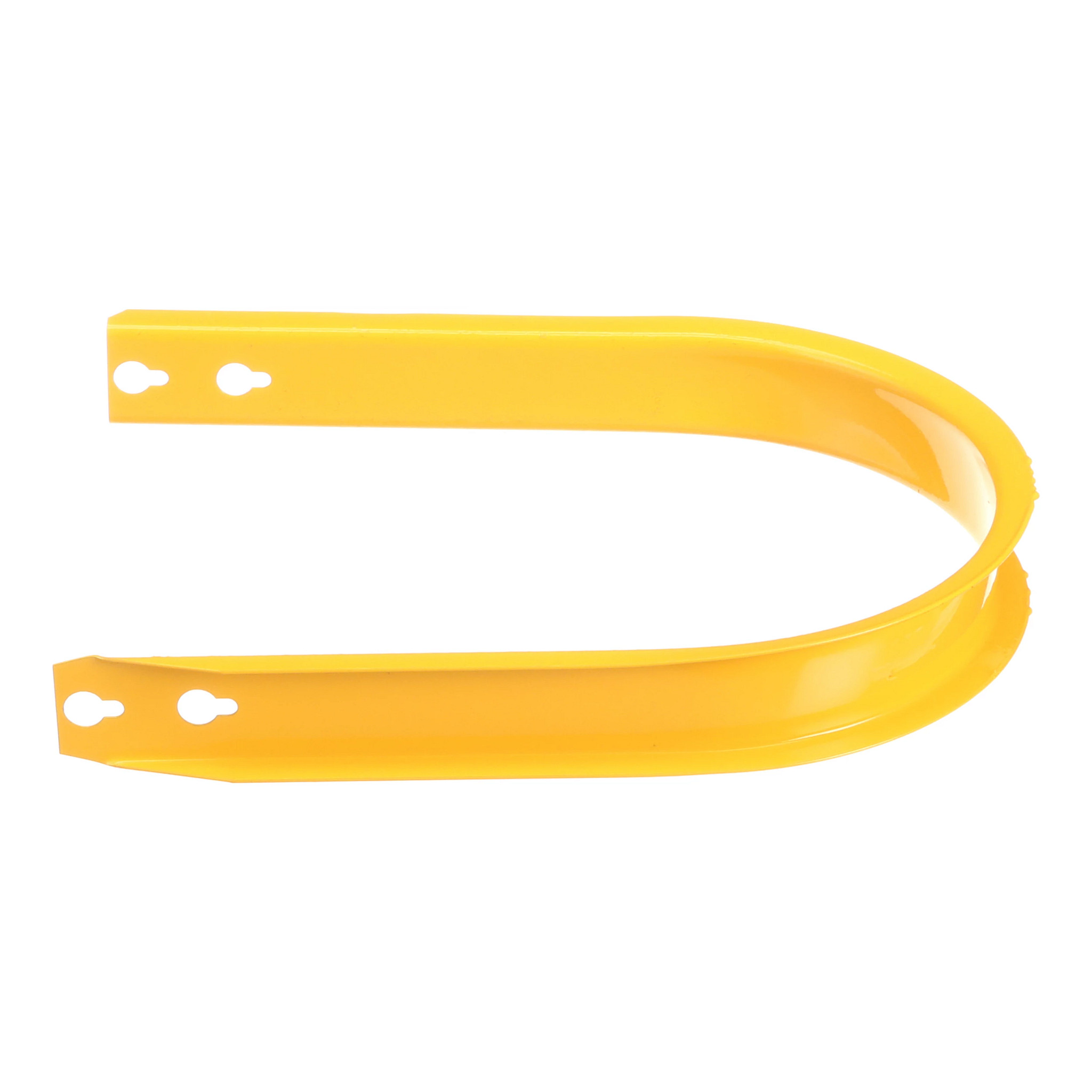 Proteção de pick-up da enfardadeira de fardos redondos New Holland - Amarelo brilhante - 372 mm C x 48 mm L