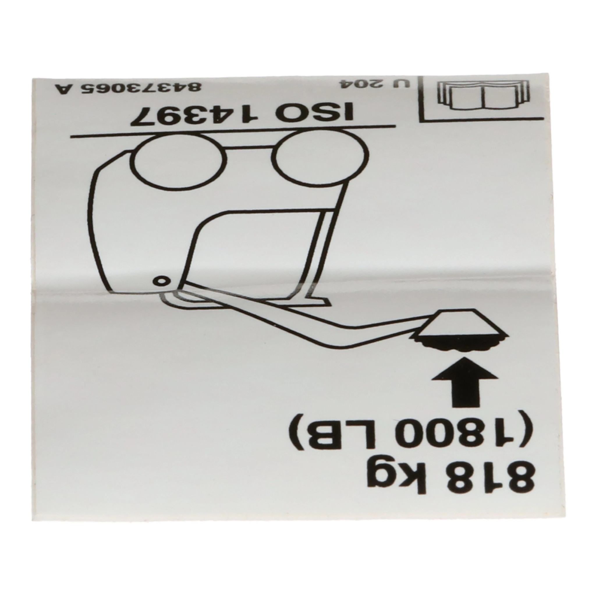 Operating Capacity Decal